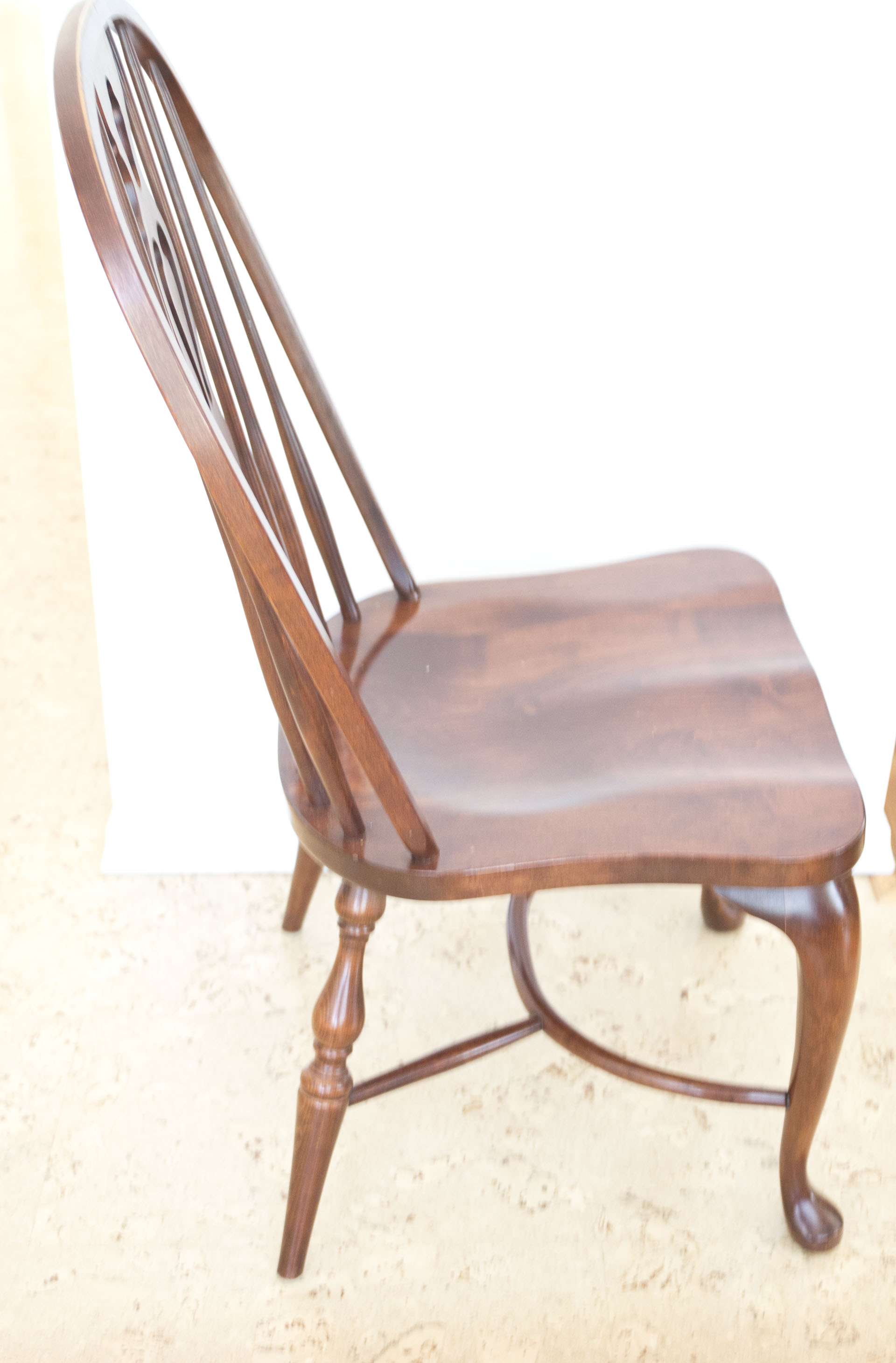 Solid Maple Dining Table and Chairs by E.R. Buck