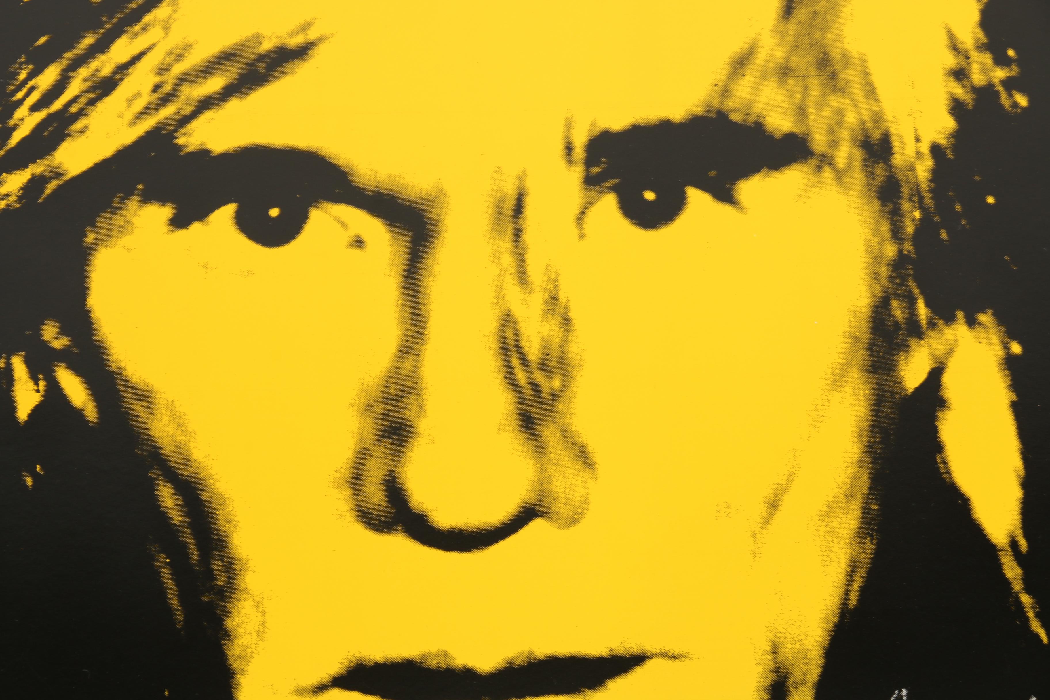 Offset Lithographic Poster for Andy Warhol at the Williams College Museum