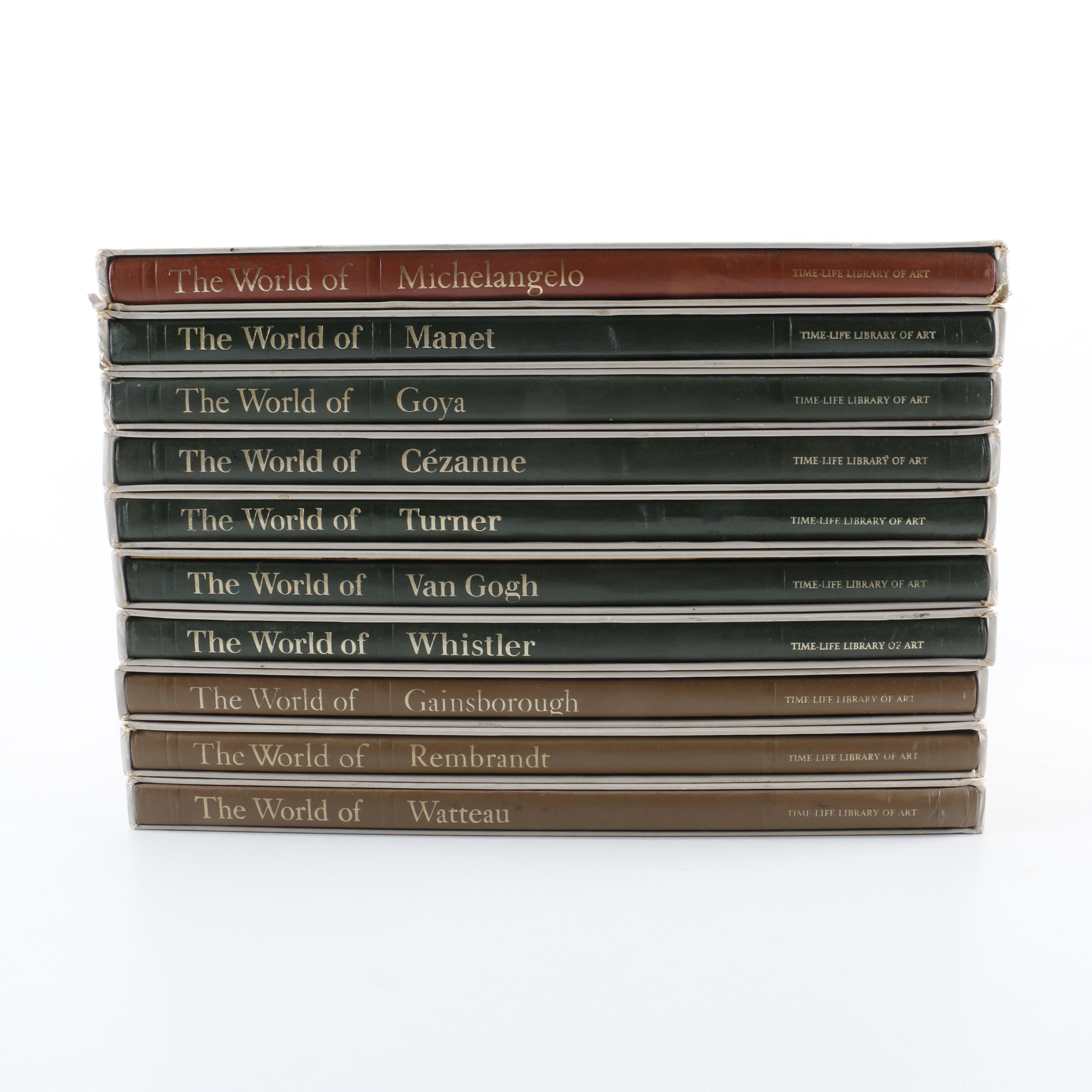 Vintage Time-Life "Library of Art" Ten-Volume Book Set