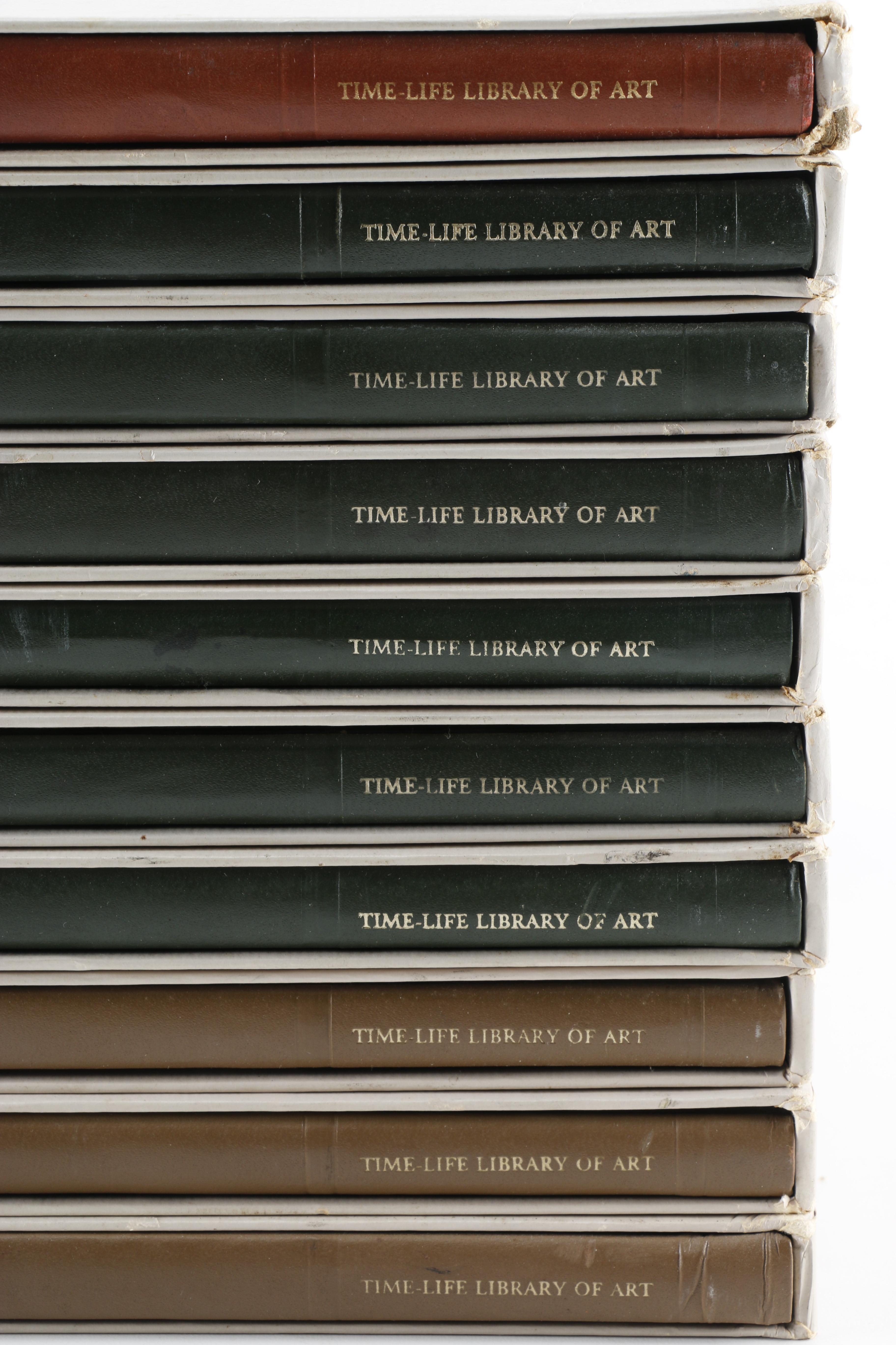 Vintage Time-Life "Library of Art" Ten-Volume Book Set