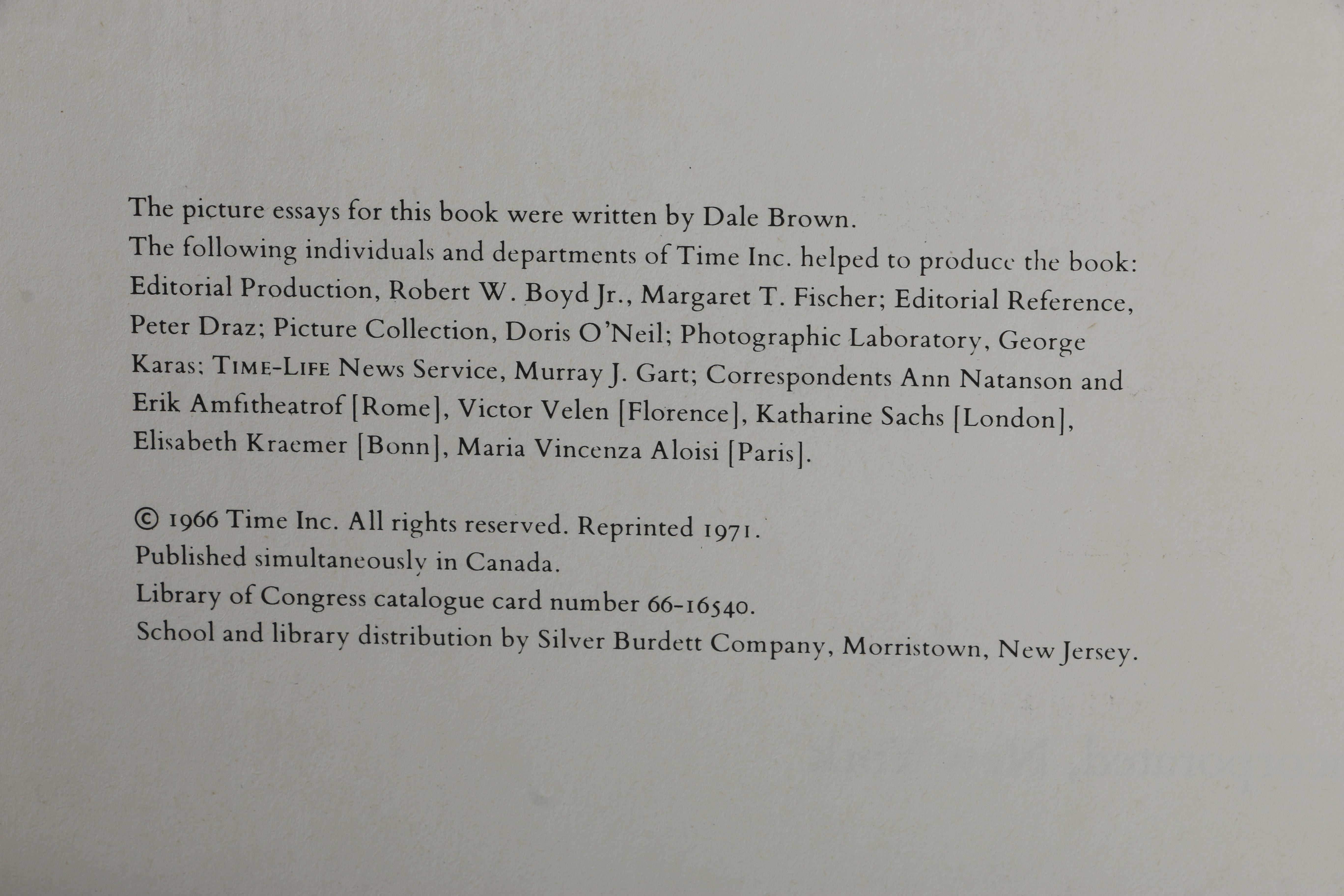 Vintage Time-Life "Library of Art" Ten-Volume Book Set