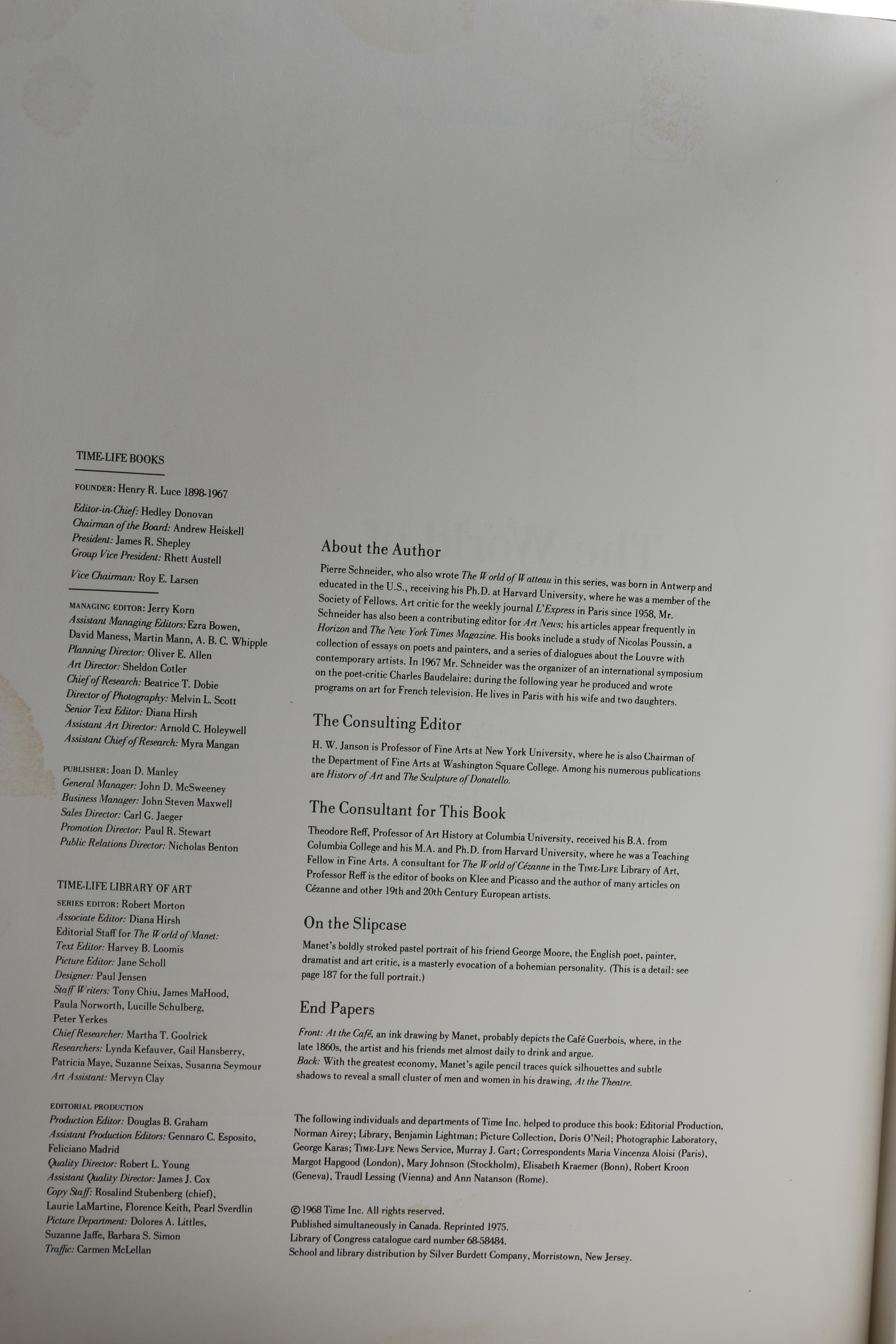 Vintage Time-Life "Library of Art" Ten-Volume Book Set