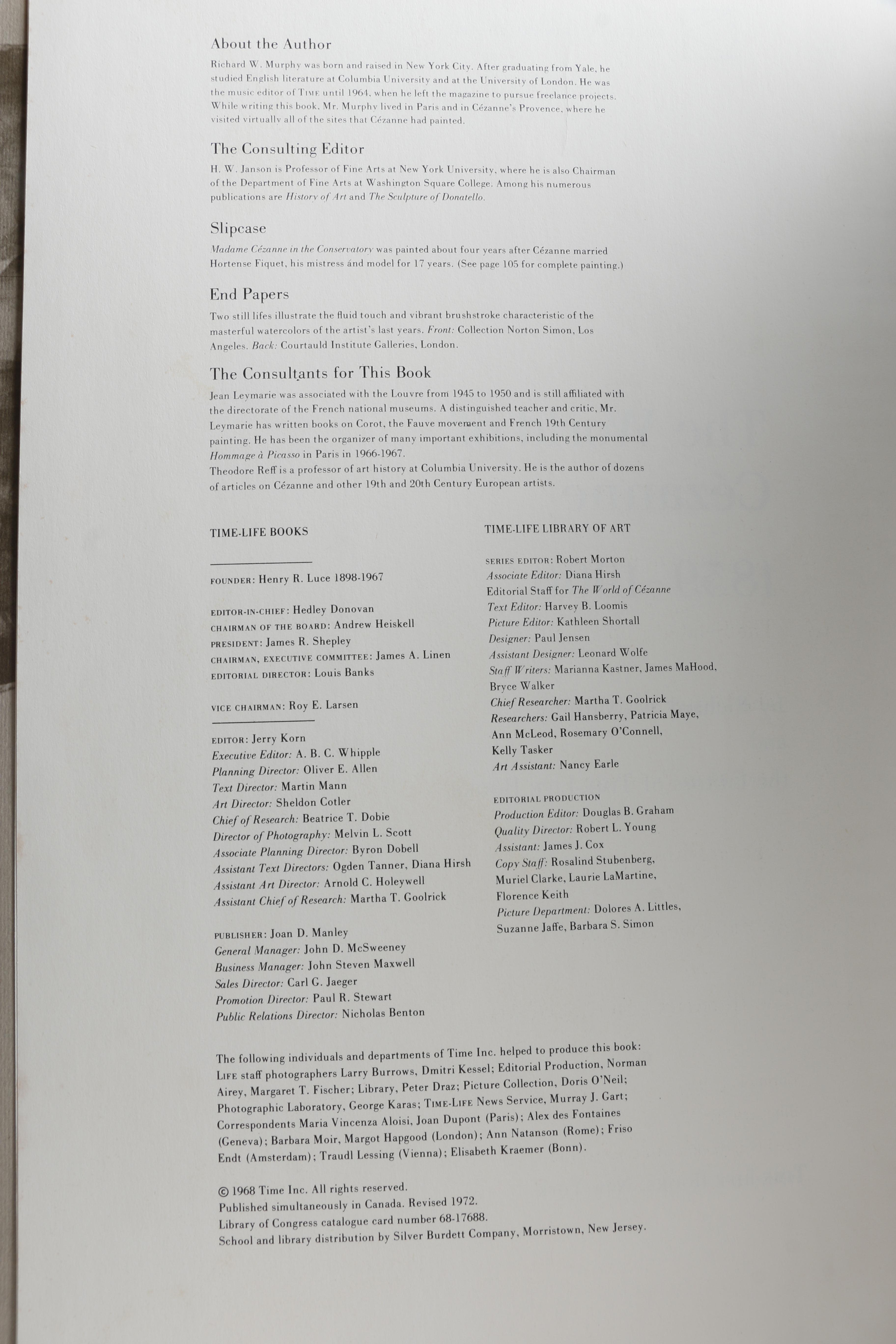 Vintage Time-Life "Library of Art" Ten-Volume Book Set