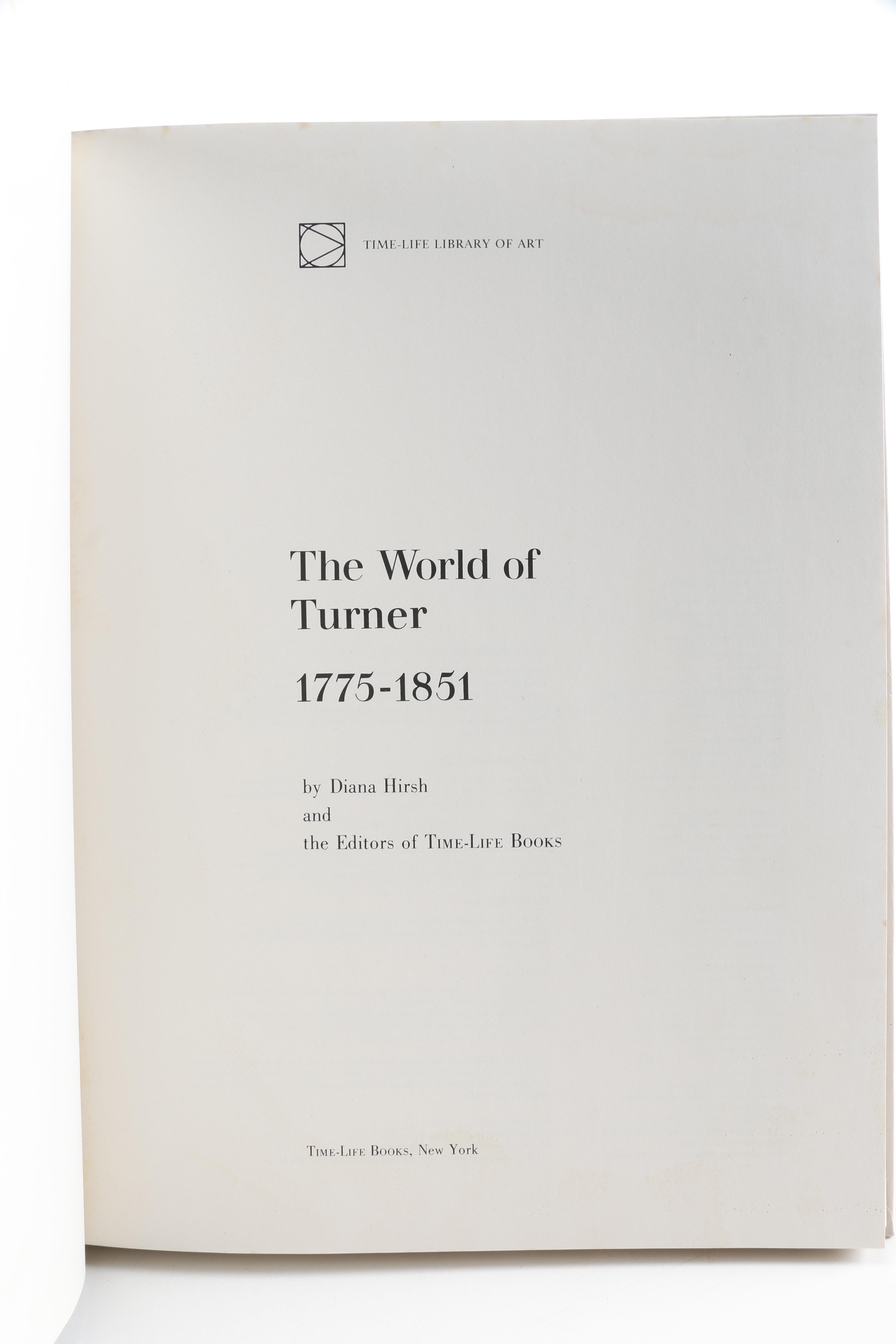 Vintage Time-Life "Library of Art" Ten-Volume Book Set