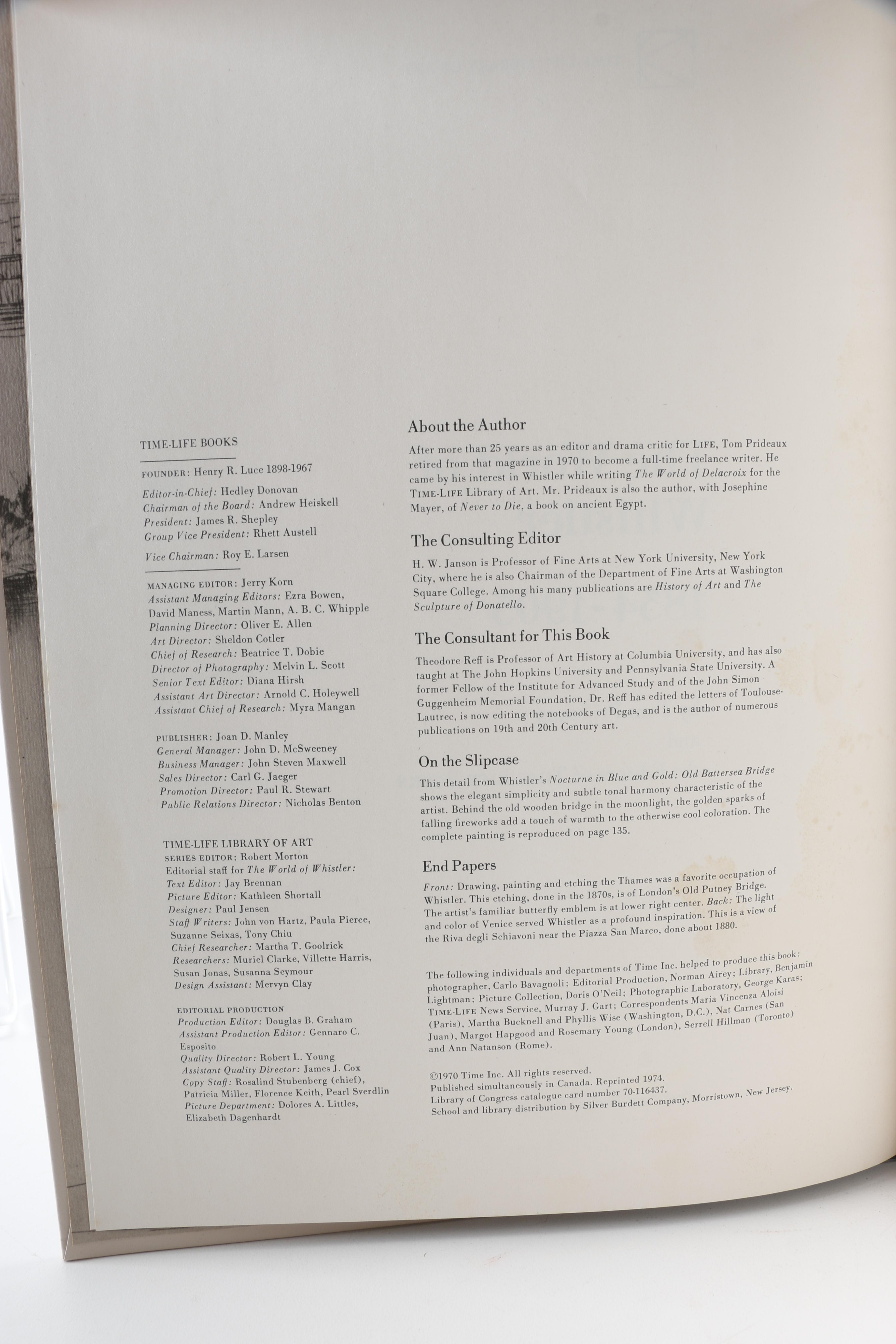 Vintage Time-Life "Library of Art" Ten-Volume Book Set