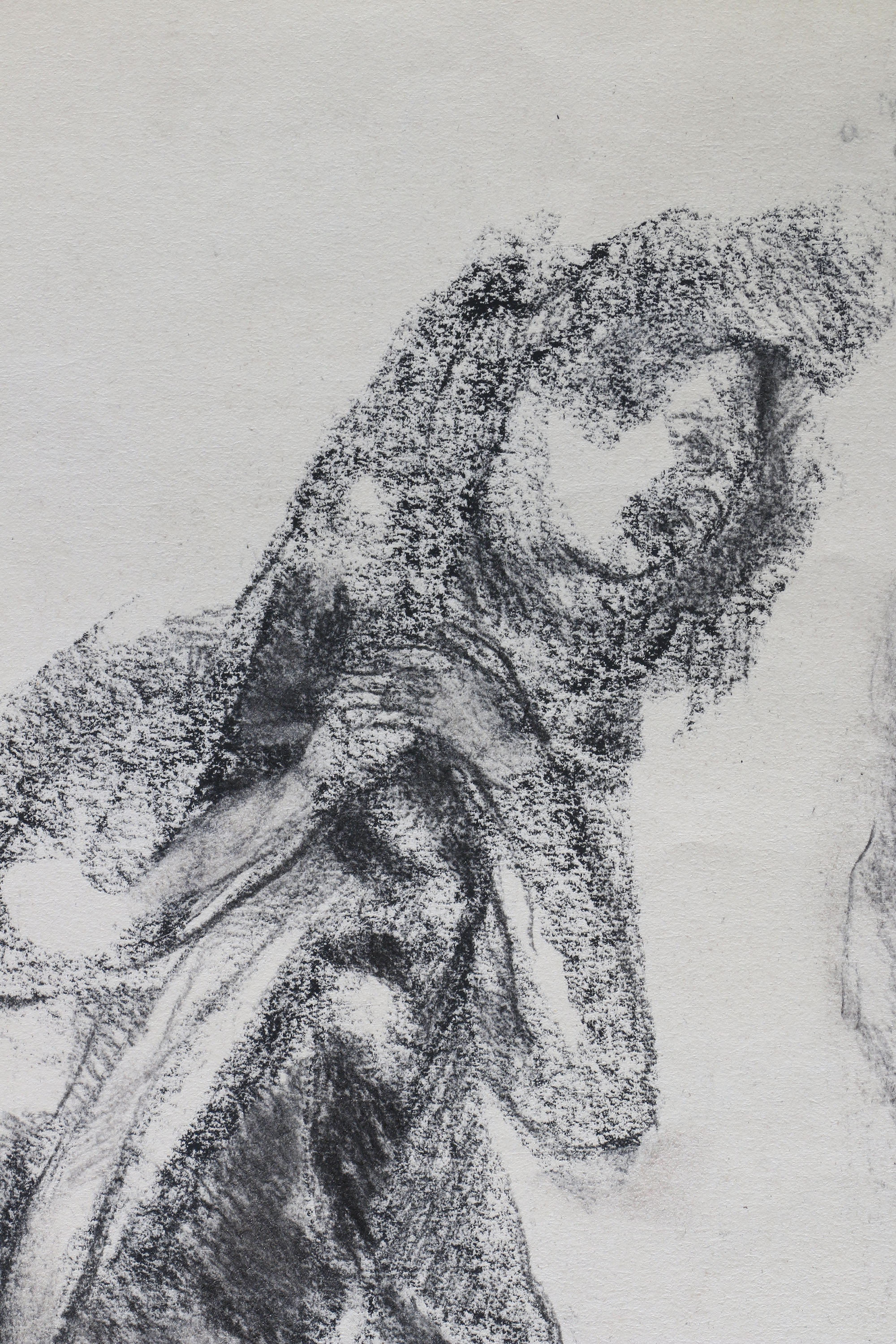 Circa 1970s Salcia Bahnc Original Figure Drawings