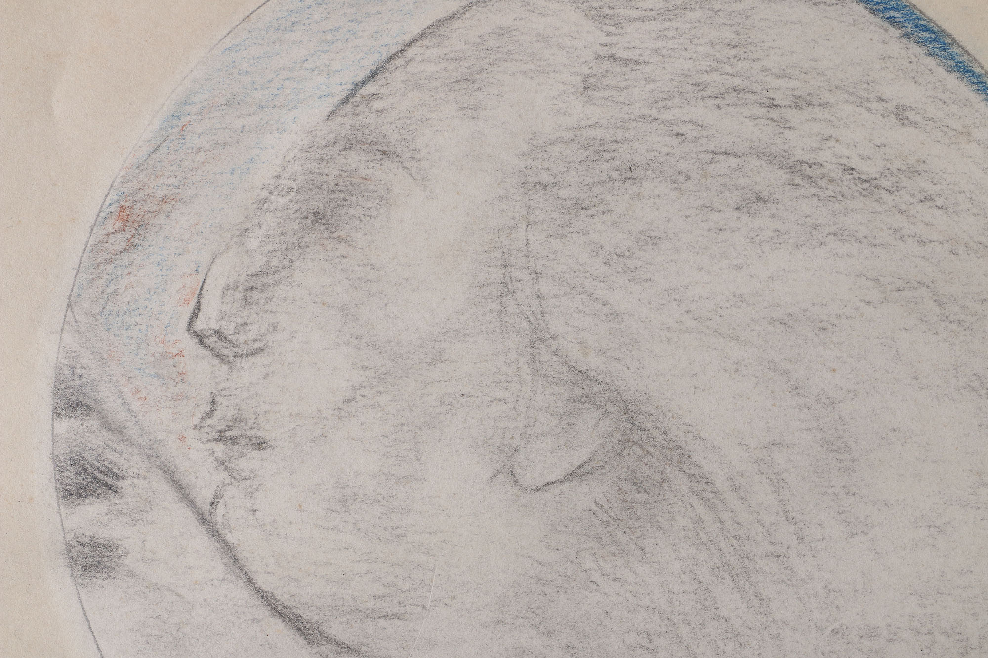 Circa 1970s Salcia Bahnc Original Figure Drawings