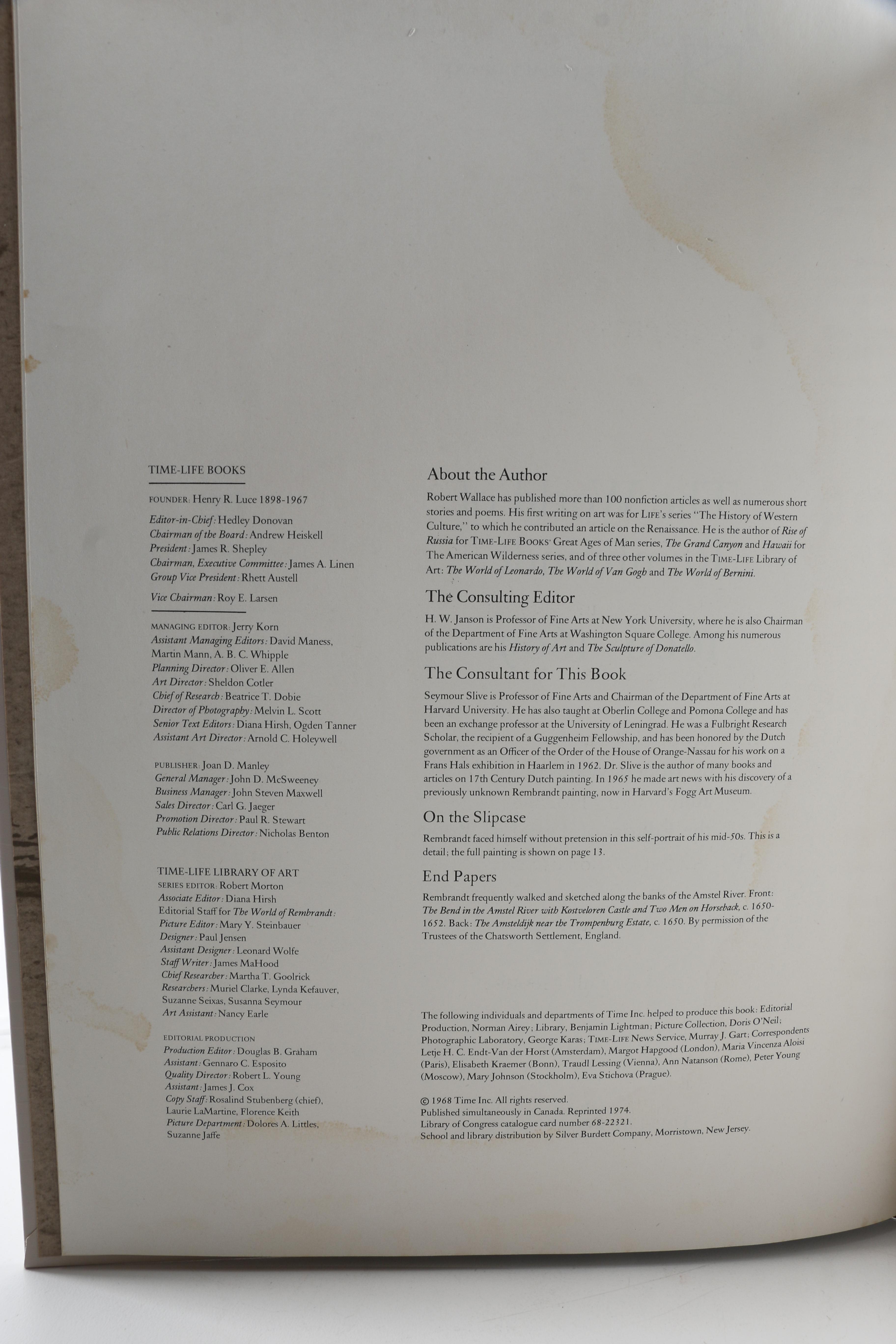 Vintage Time-Life "Library of Art" Ten-Volume Book Set