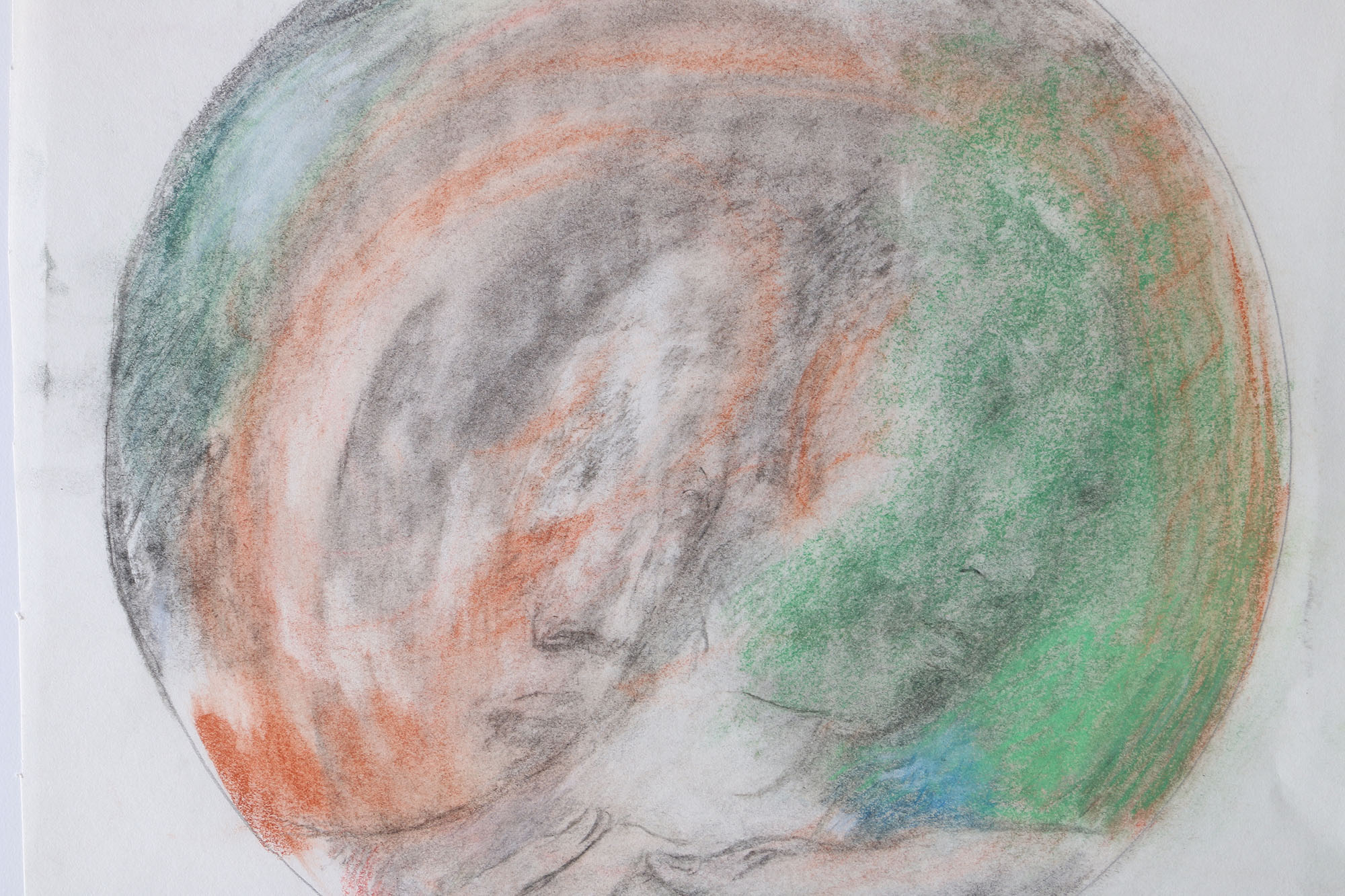 Circa 1970s Salcia Bahnc Original Figure Drawings