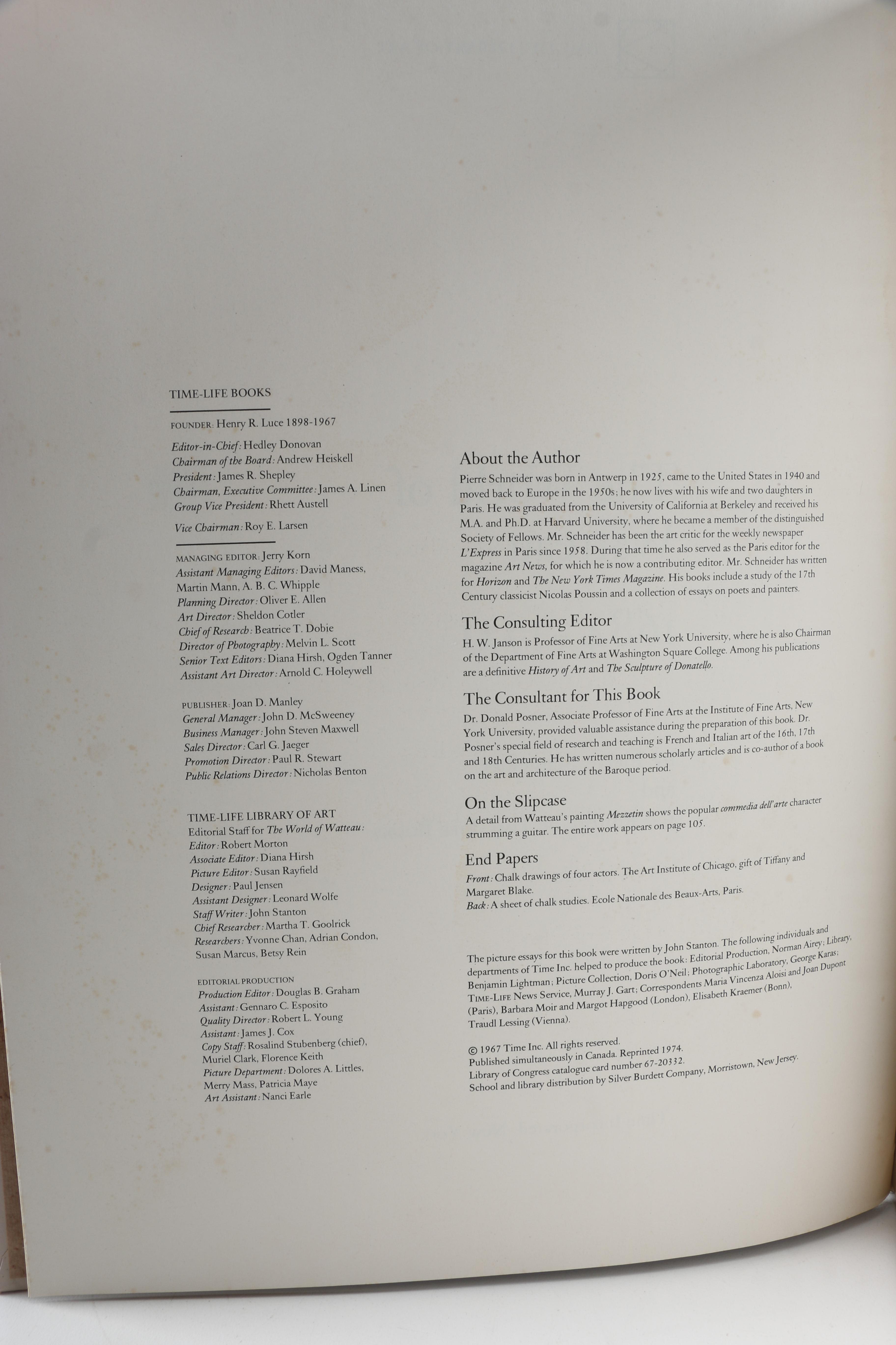 Vintage Time-Life "Library of Art" Ten-Volume Book Set