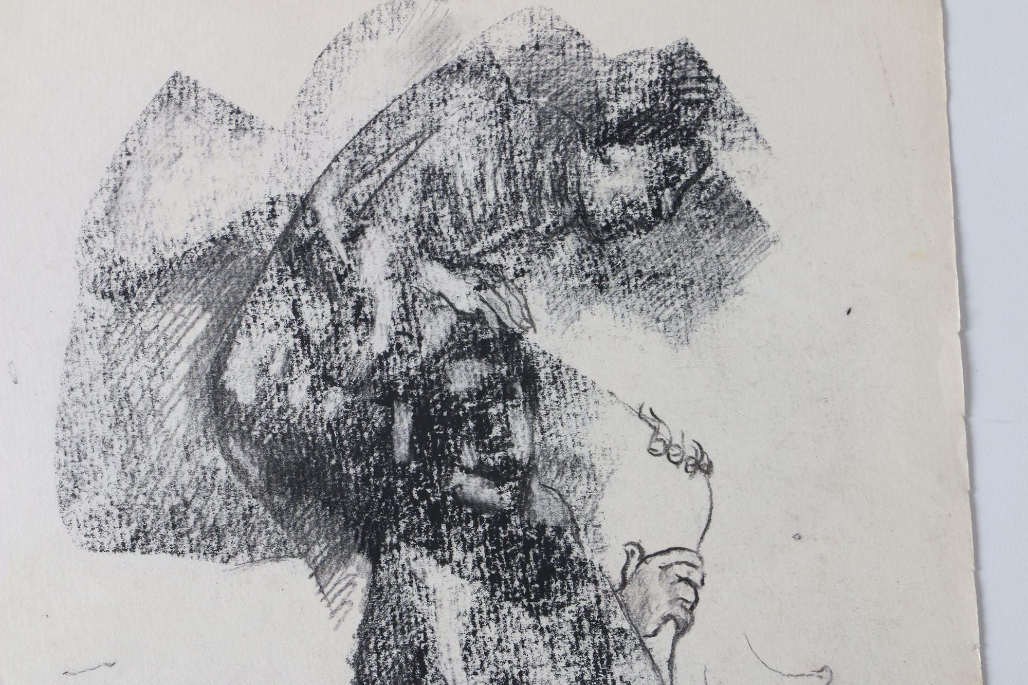 Circa 1970s Salcia Bahnc Original Figure Drawings