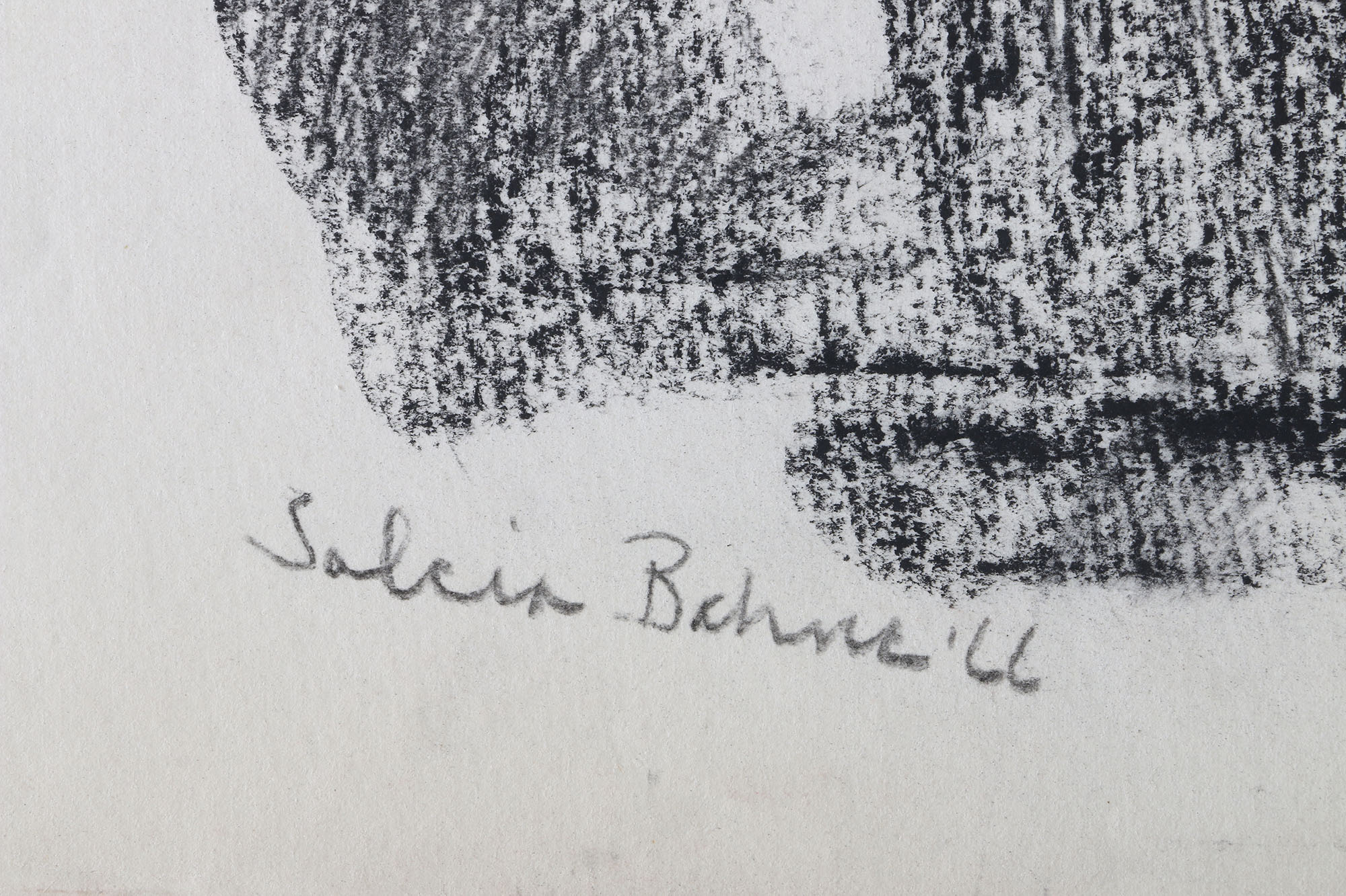 Circa 1970s Salcia Bahnc Original Figure Drawings