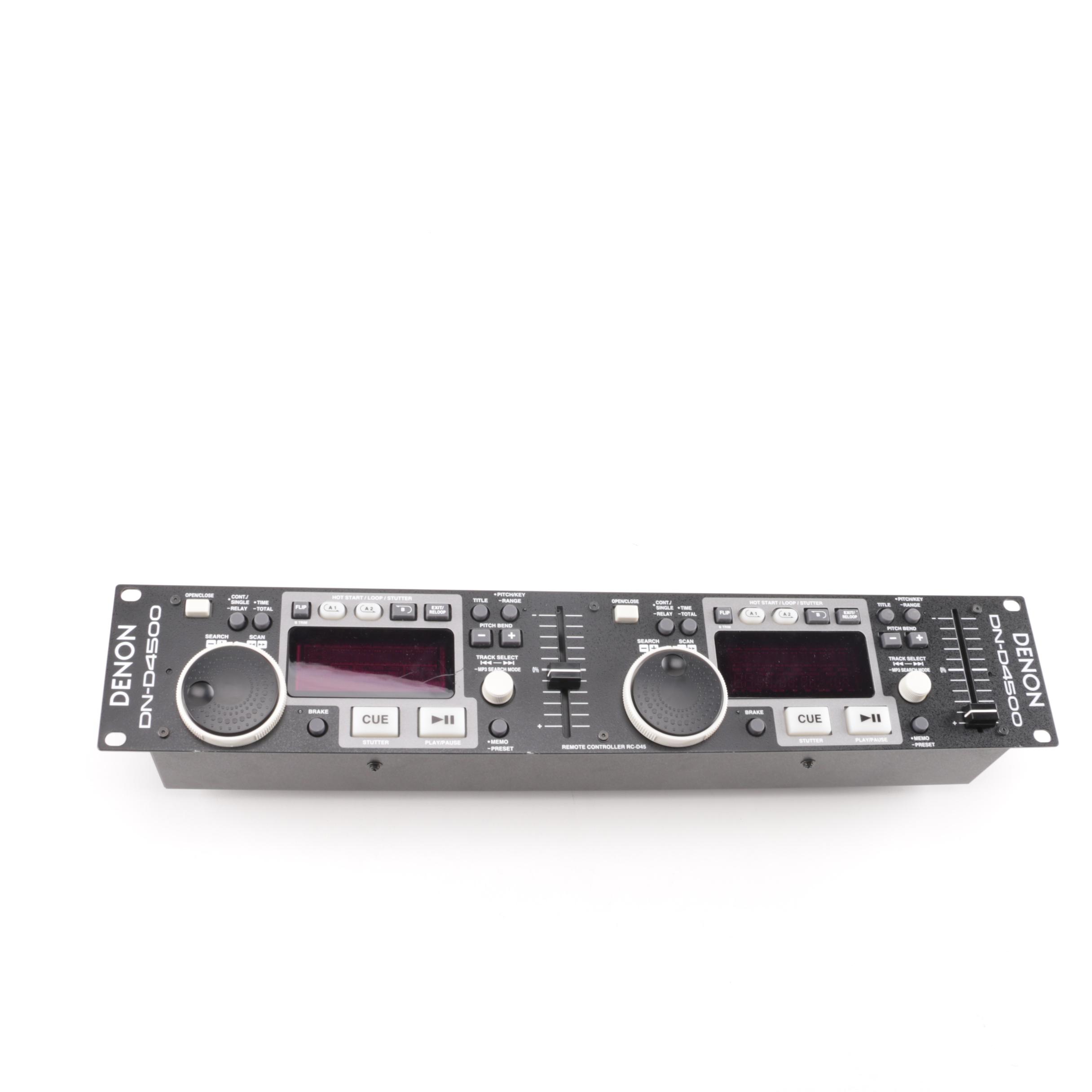 Denon DN-D4500 CD and MP3 Player with Control Unit