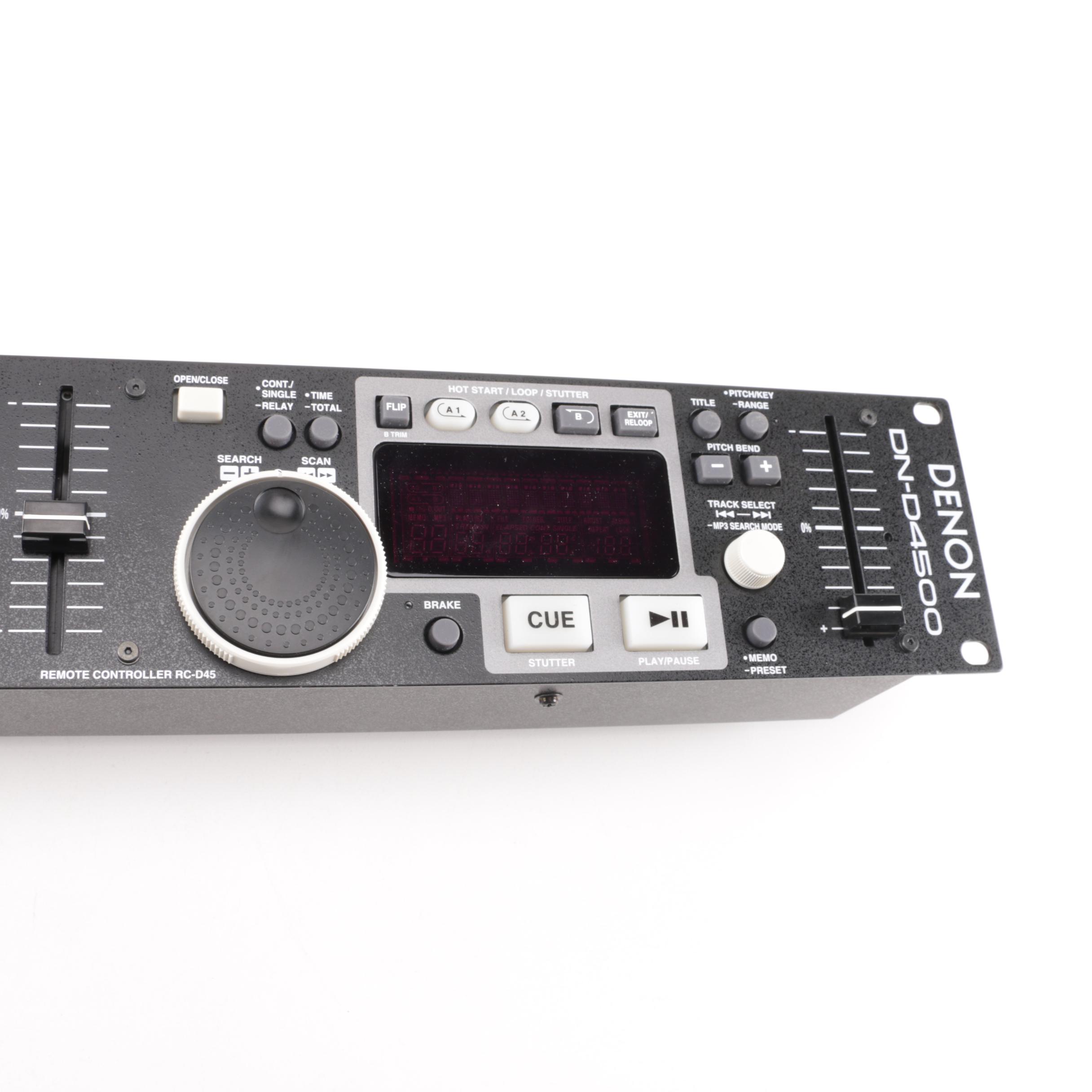 Denon DN-D4500 CD and MP3 Player with Control Unit