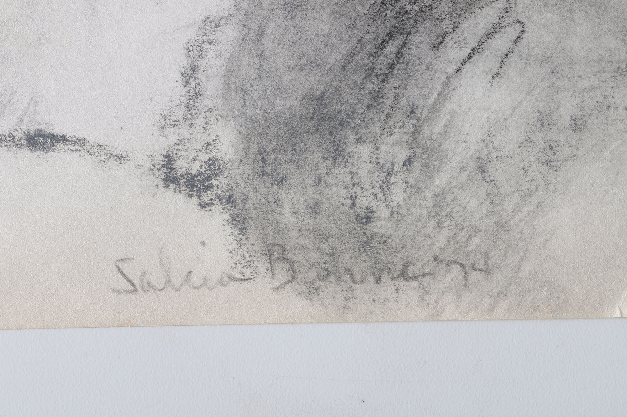 Circa 1970s Salcia Bahnc Original Figure Drawings