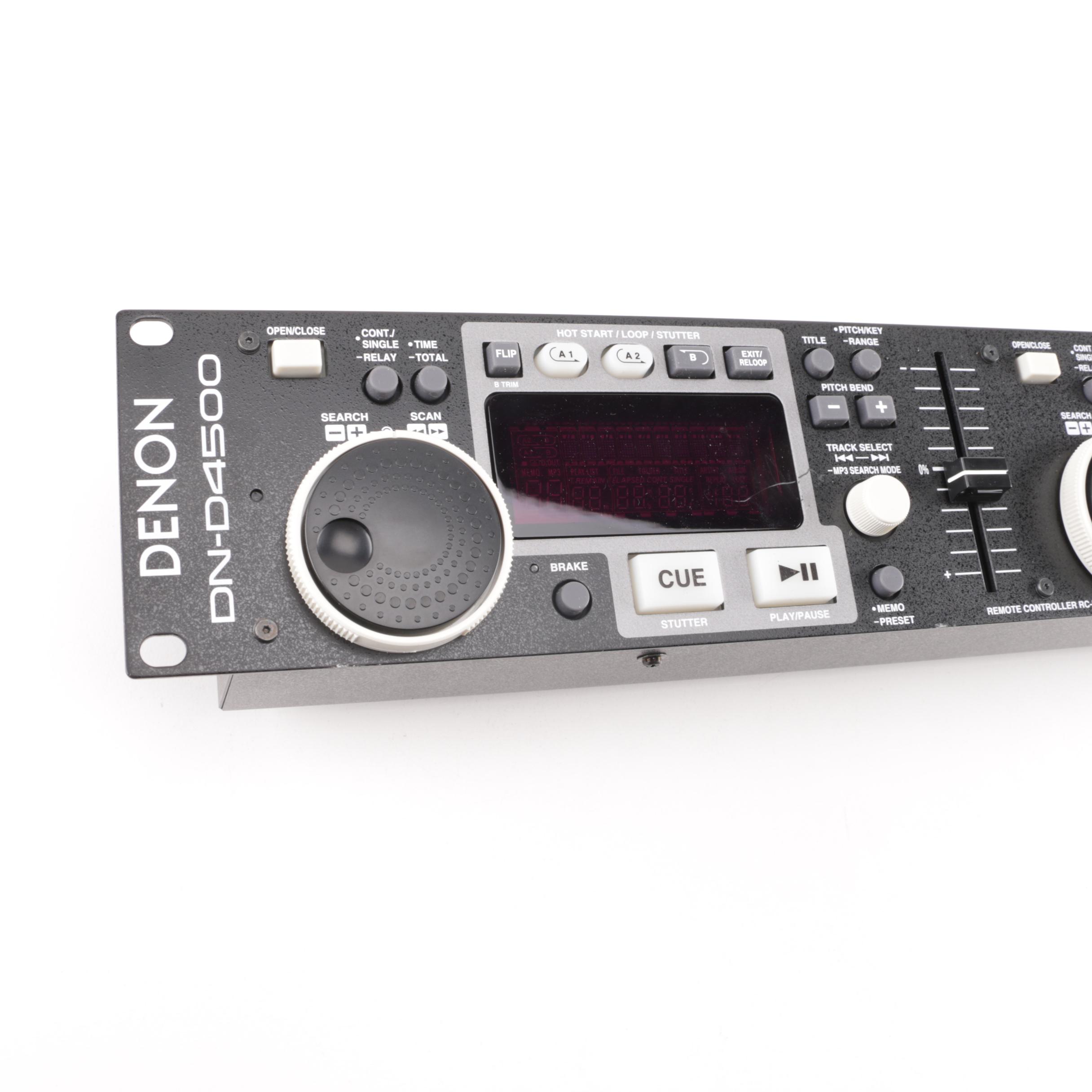 Denon DN-D4500 CD and MP3 Player with Control Unit