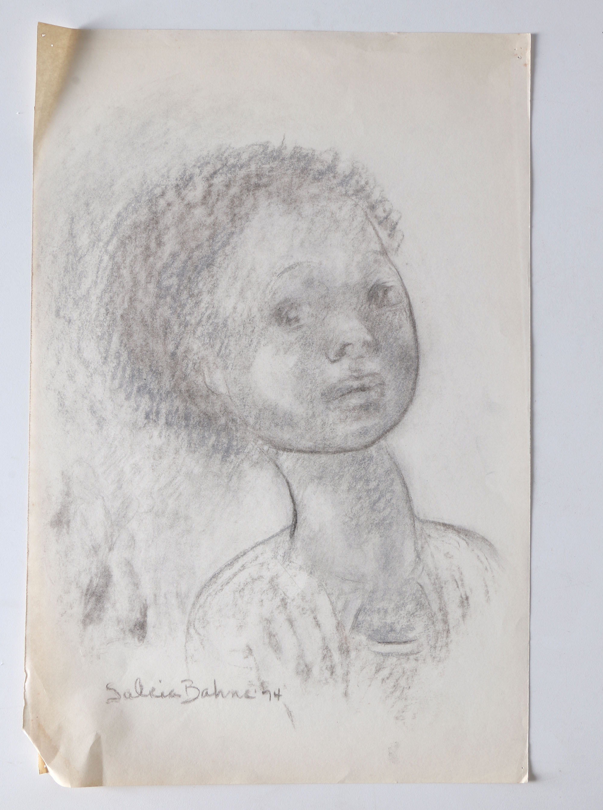 Salcia Bahnc Charcoal and Pastel Figure Drawings