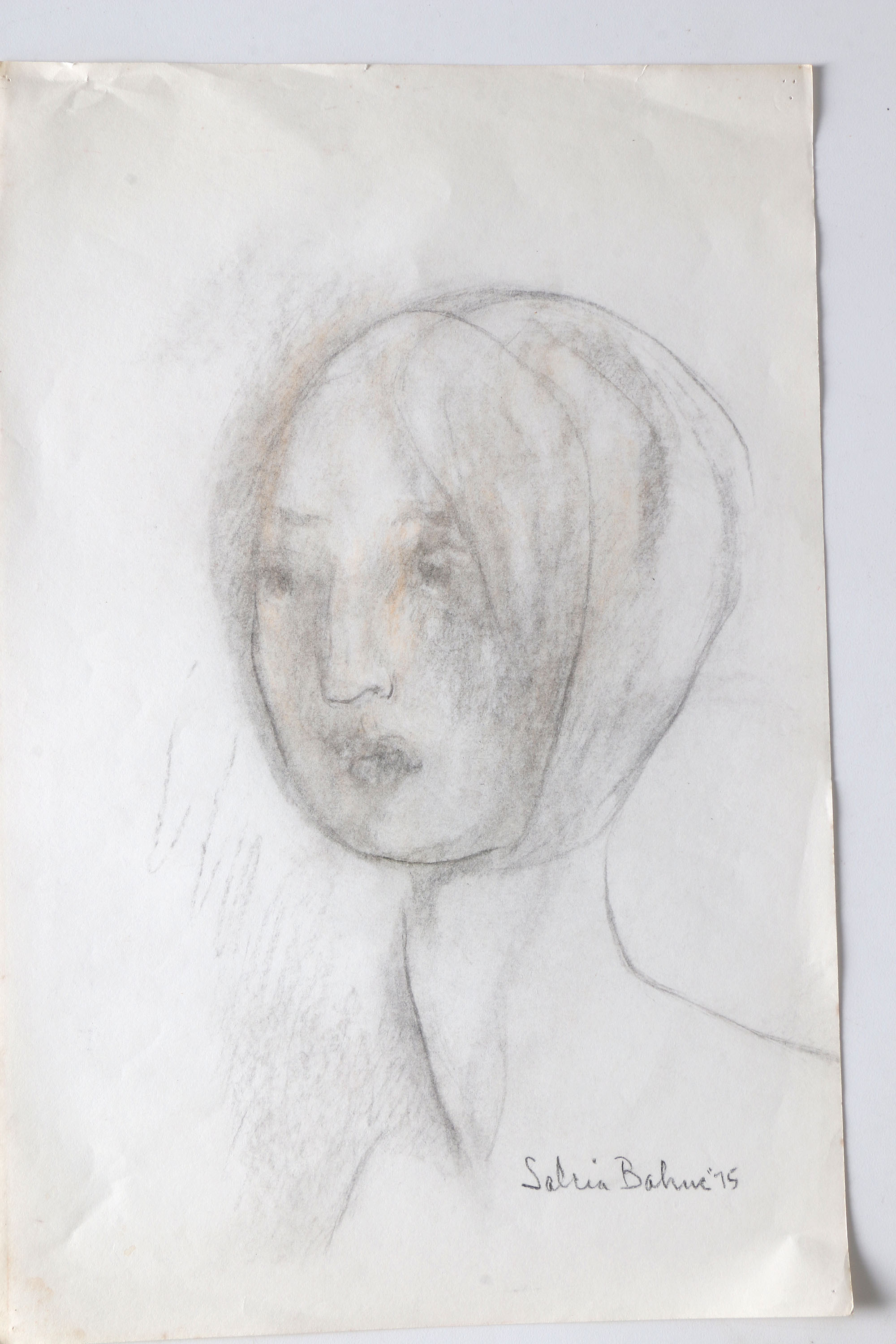 Salcia Bahnc Charcoal and Pastel Figure Drawings