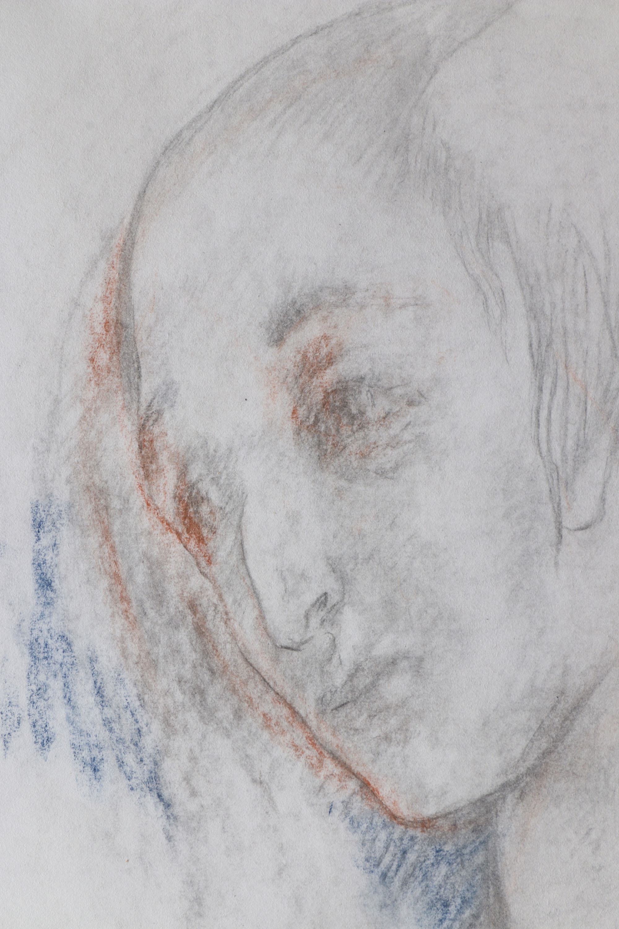 Salcia Bahnc Charcoal and Pastel Figure Drawings