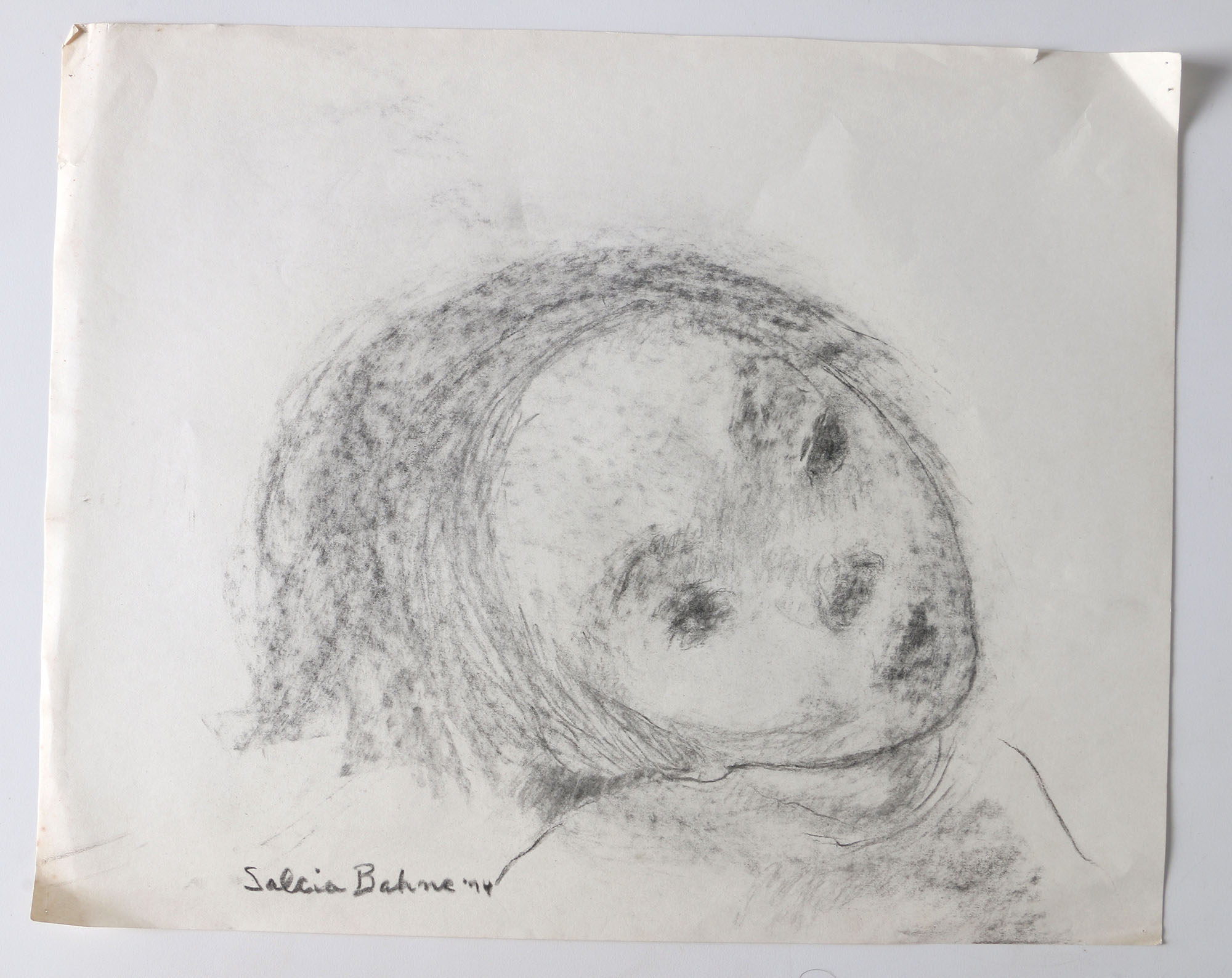 Salcia Bahnc Charcoal and Pastel Figure Drawings