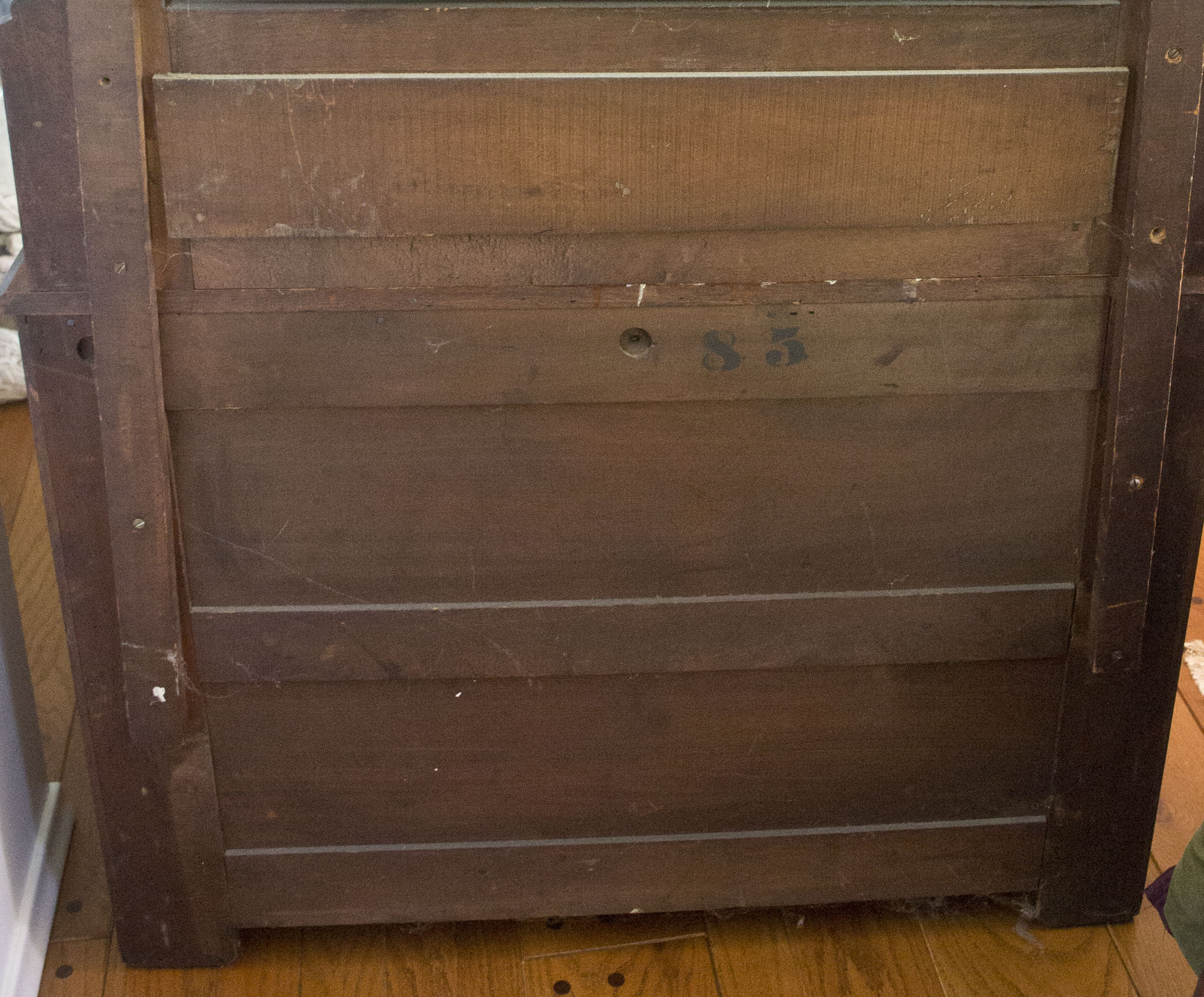 Mid 19th Century Eastlake Mahogany Vanity Dresser