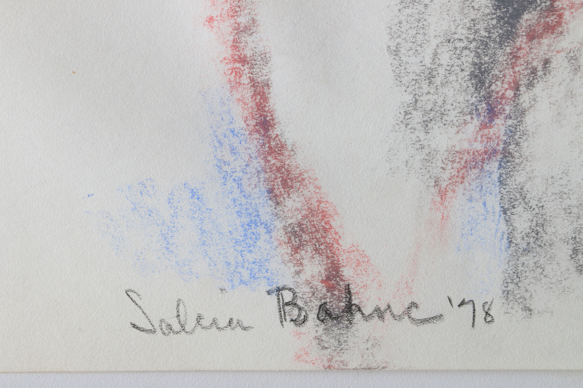 Salcia Bahnc Charcoal and Pastel Figure Drawings