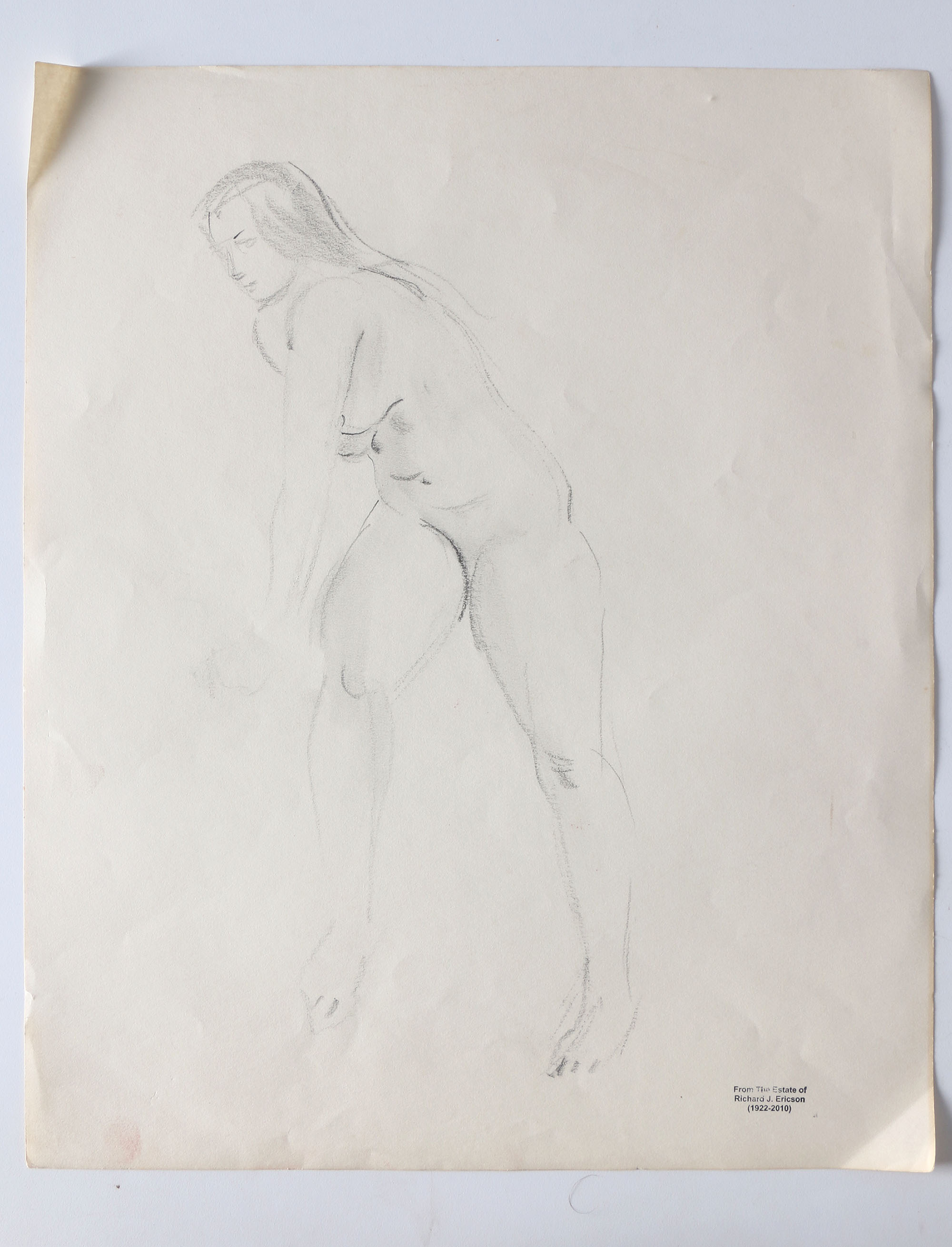 Salcia Bahnc Charcoal and Pastel Figure Drawings