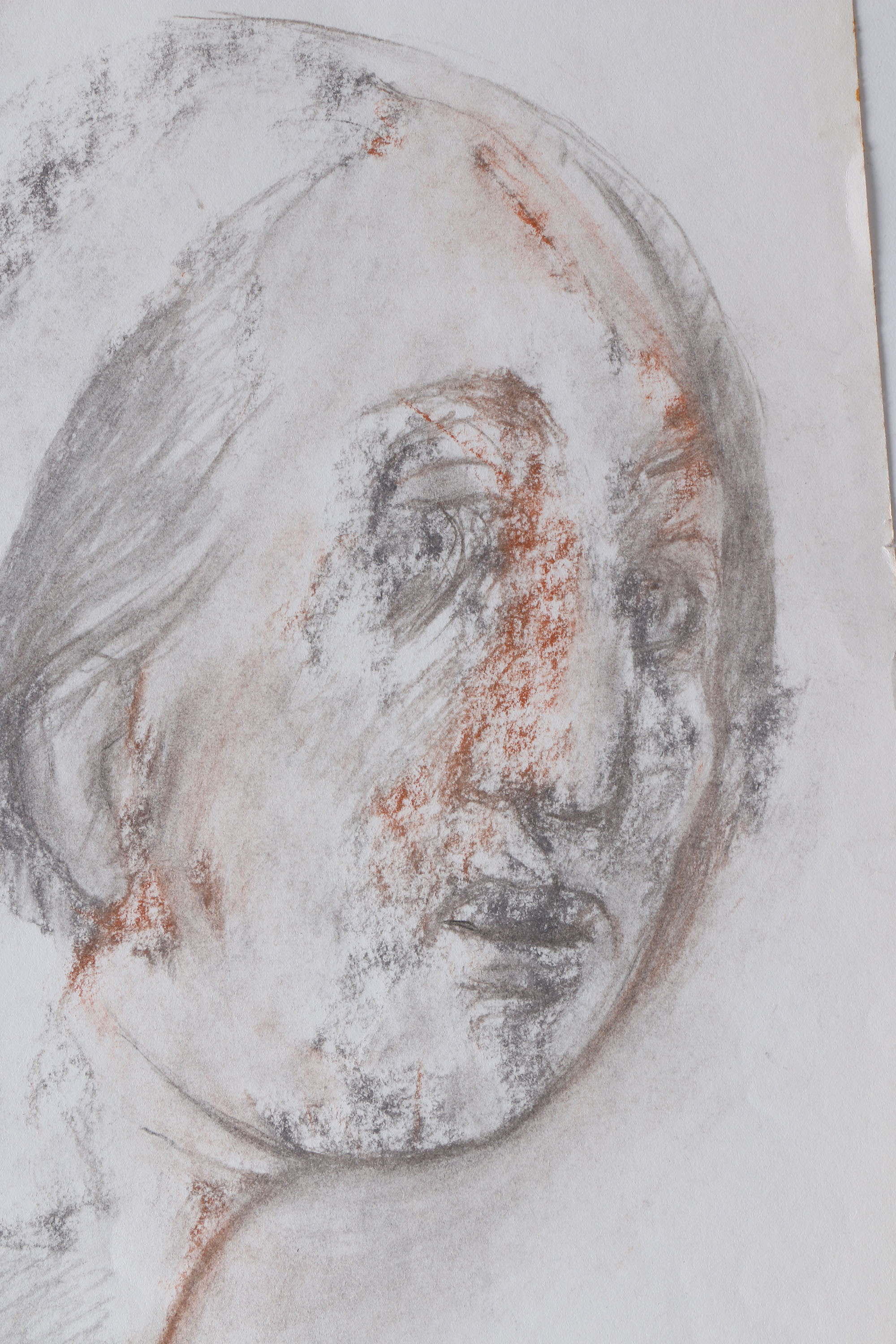 Salcia Bahnc Charcoal and Pastel Figure Drawings