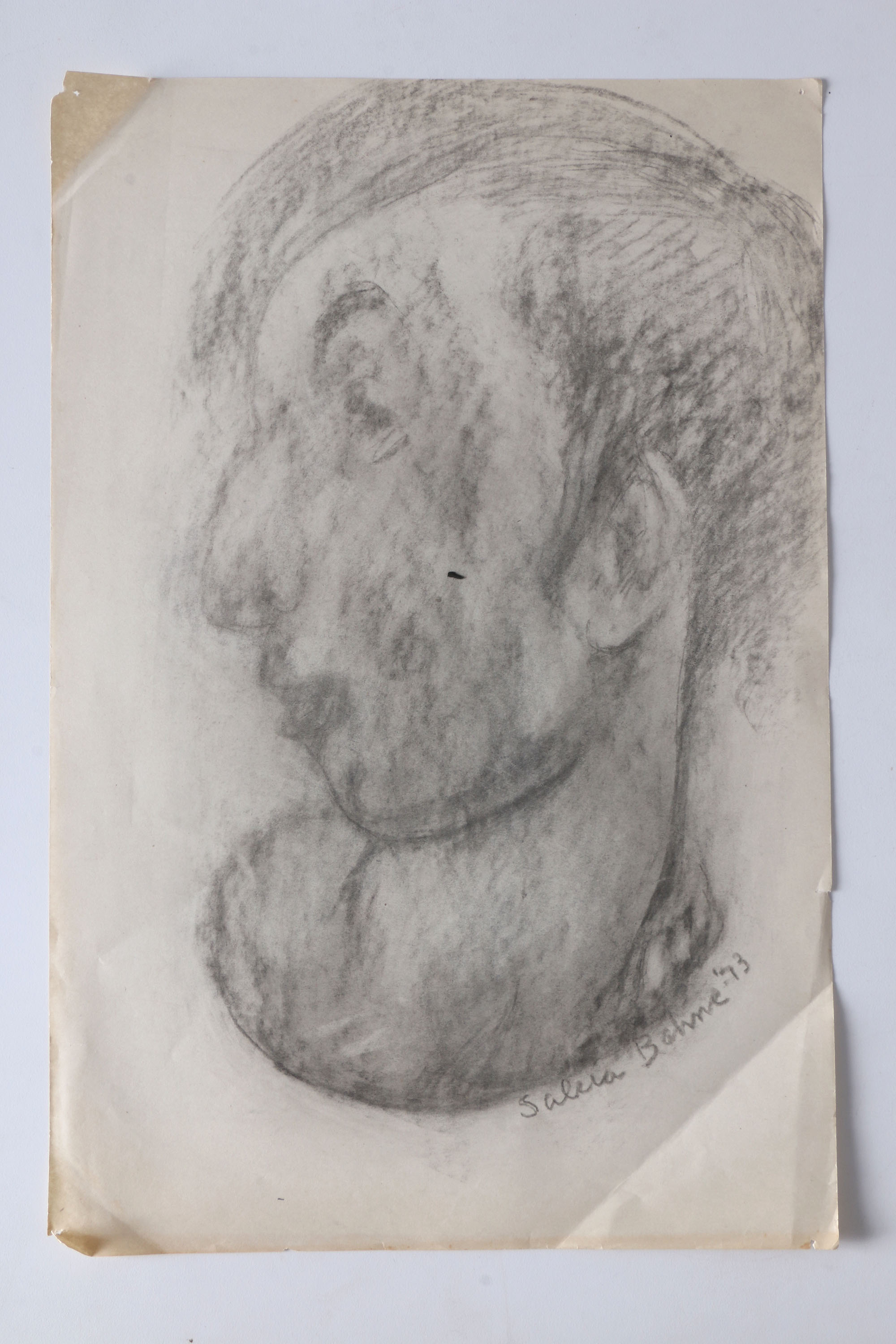 Salcia Bahnc Charcoal and Pastel Figure Drawings