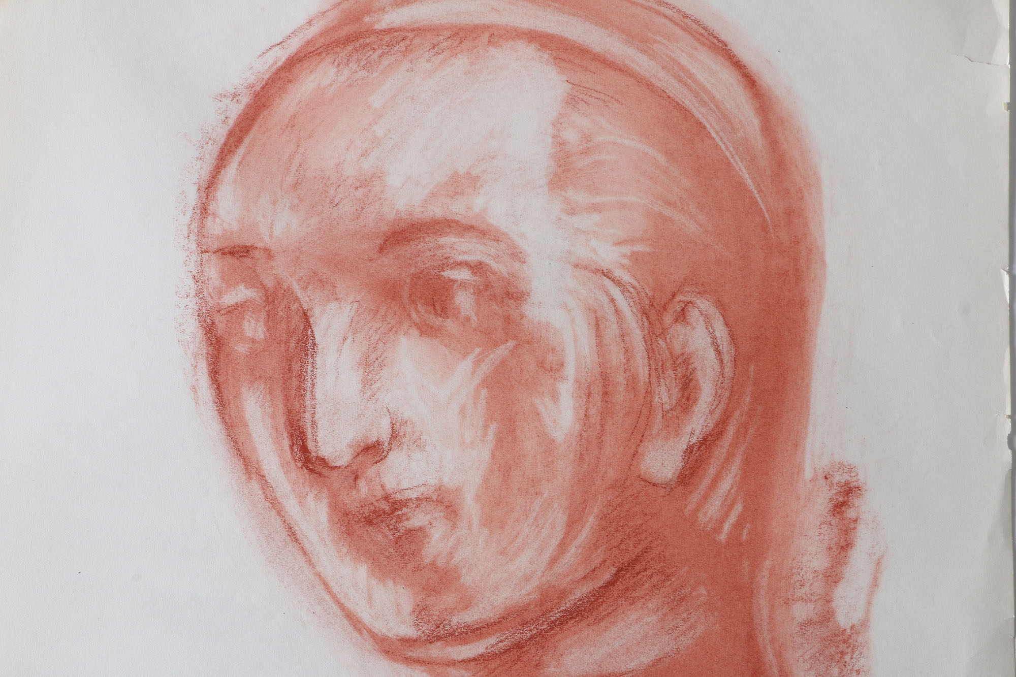 Salcia Bahnc Charcoal and Pastel Figure Drawings