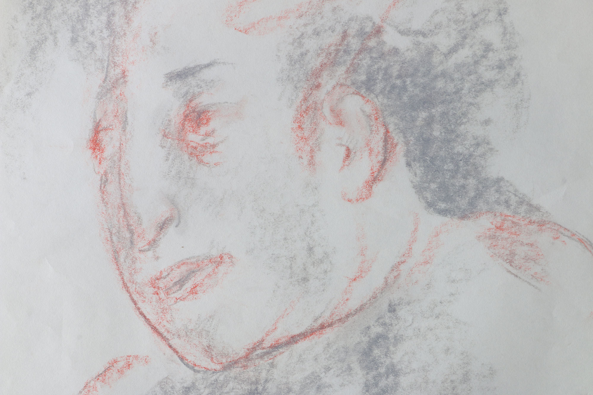 Salcia Bahnc Charcoal and Pastel Figure Drawings