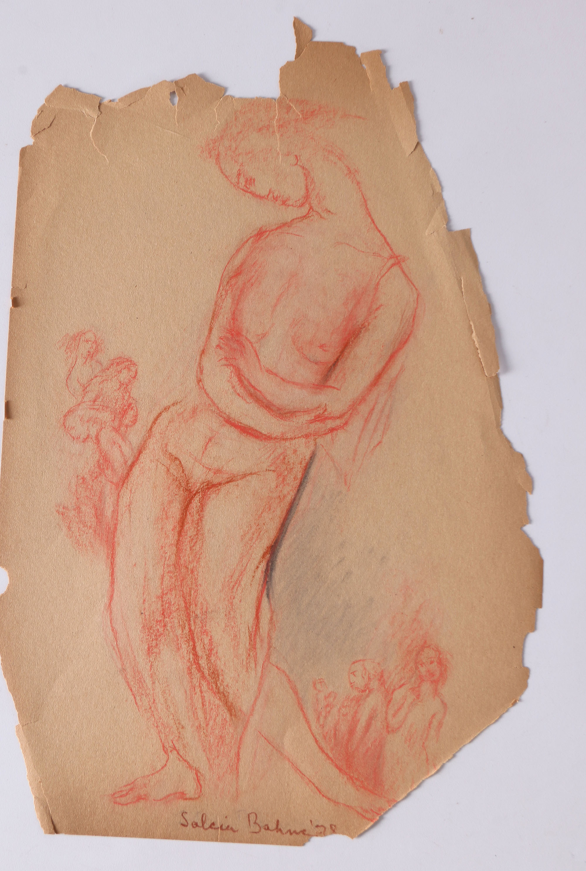 Salcia Bahnc Figure Drawings And Three Richard Ericson Artworks