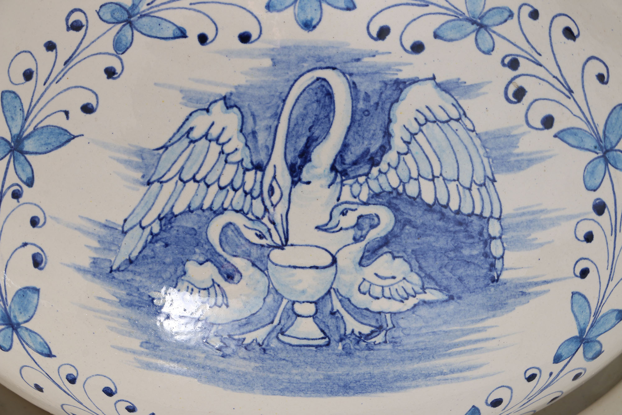 Ceramic Lidded Jar With Underplate