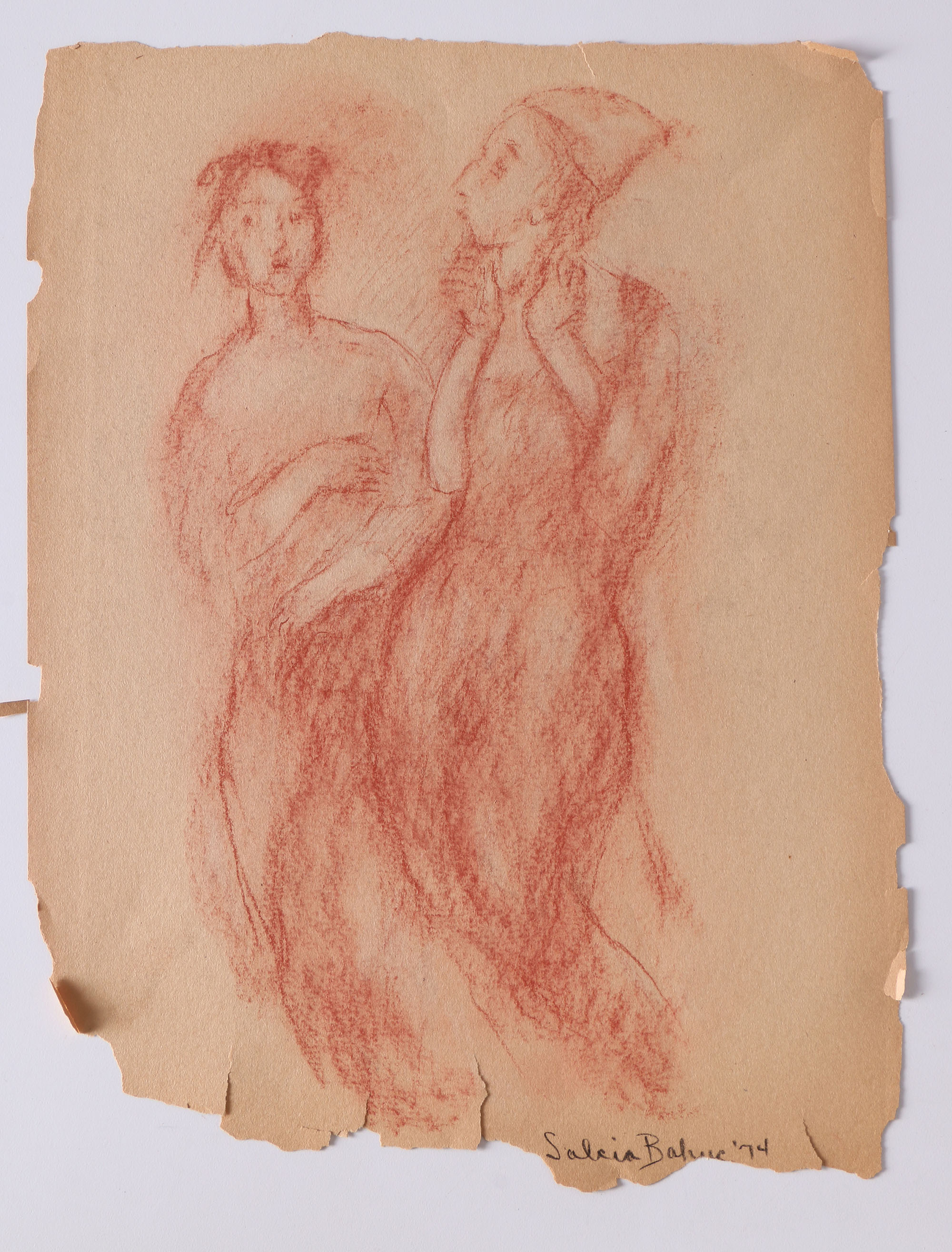 Salcia Bahnc Figure Drawings And Three Richard Ericson Artworks