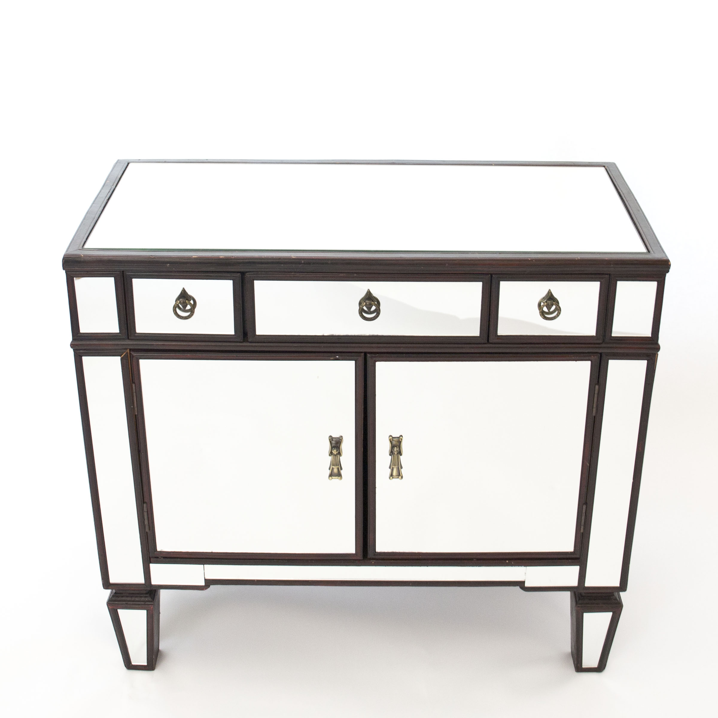 Mirrored Entry Cabinet