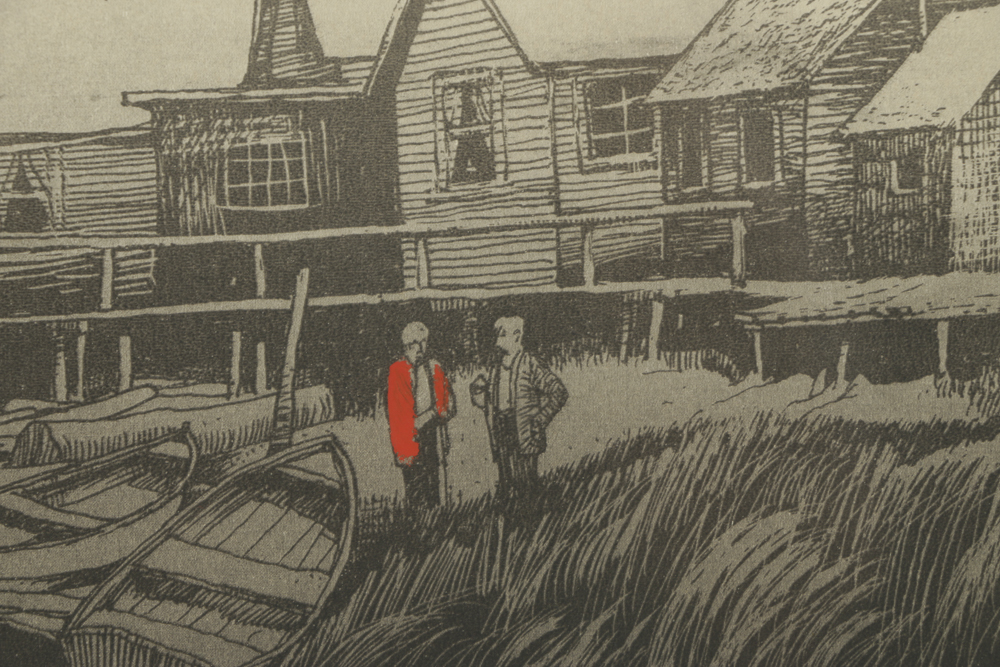 Elton Bennett Serigraph on Paper "Morning on the River"