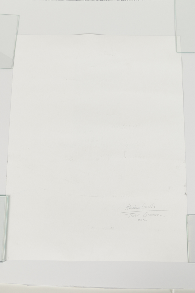 Taber Calderon Digital Pigment Print on Paper "Abraham Lincoln"