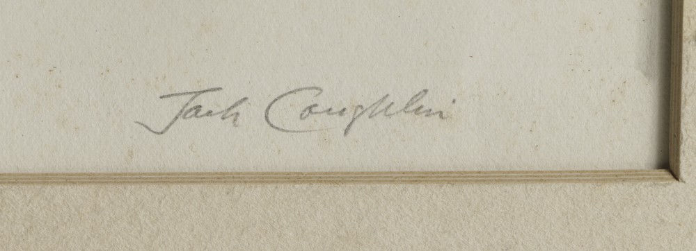 Jack Coughlin Limited Edition Etching on Paper "Dream of a Hyena"