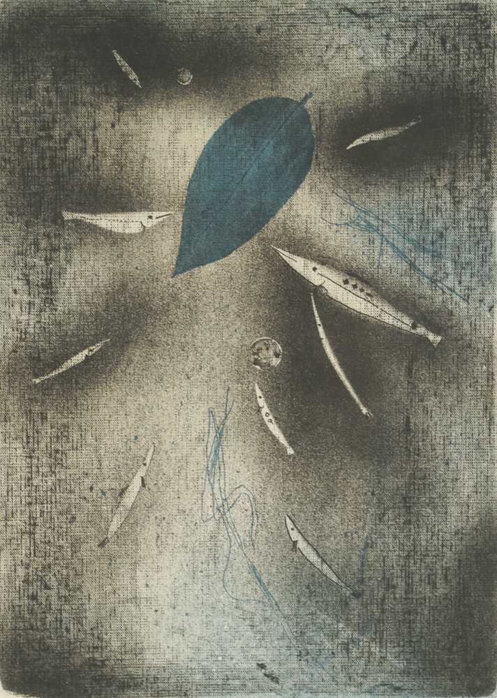 Artist's Proof Hand Pulled Print "Fable" by Kazuo Tsuchimochi