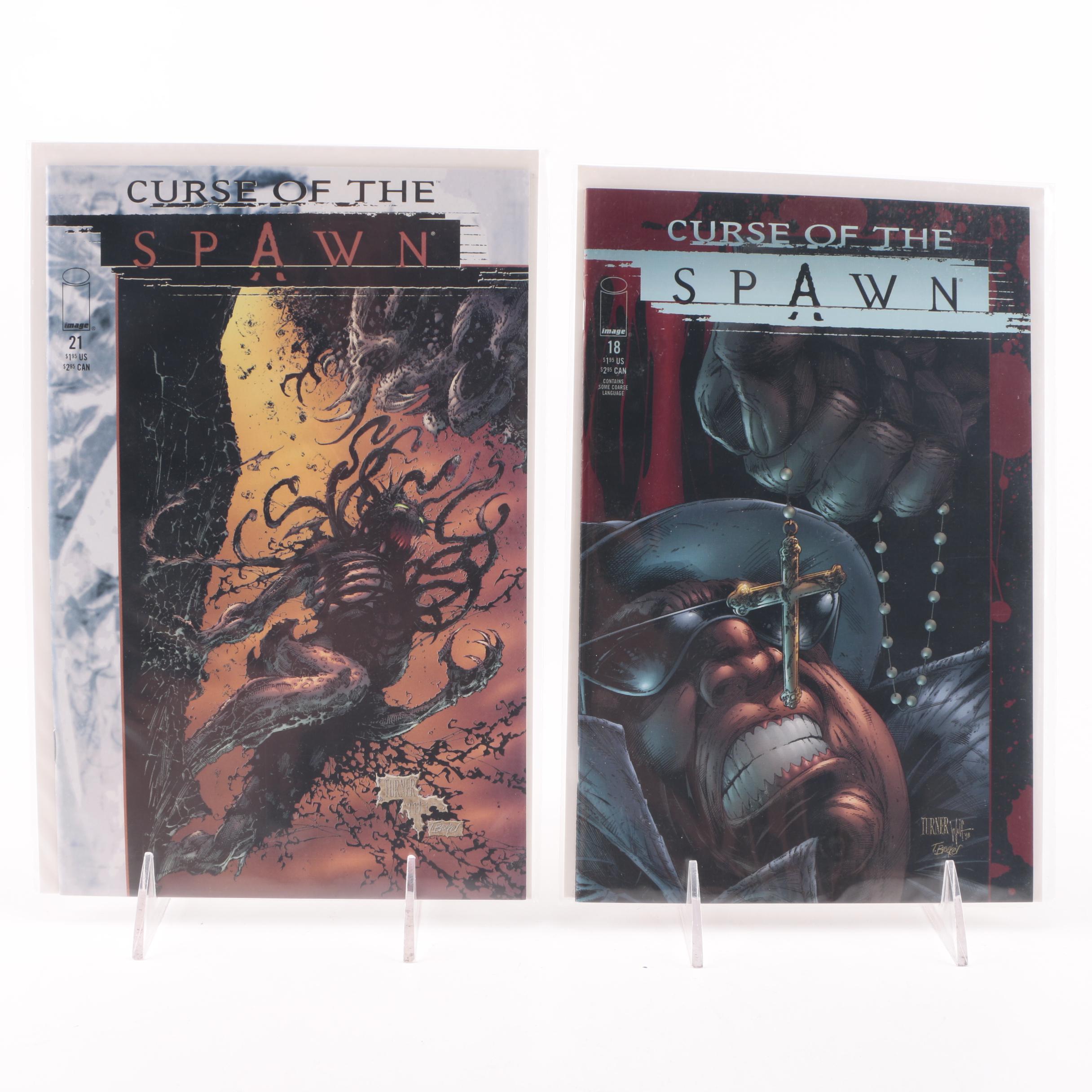 Circa 1996 Image Comics "Curse of the Spawn" Issues