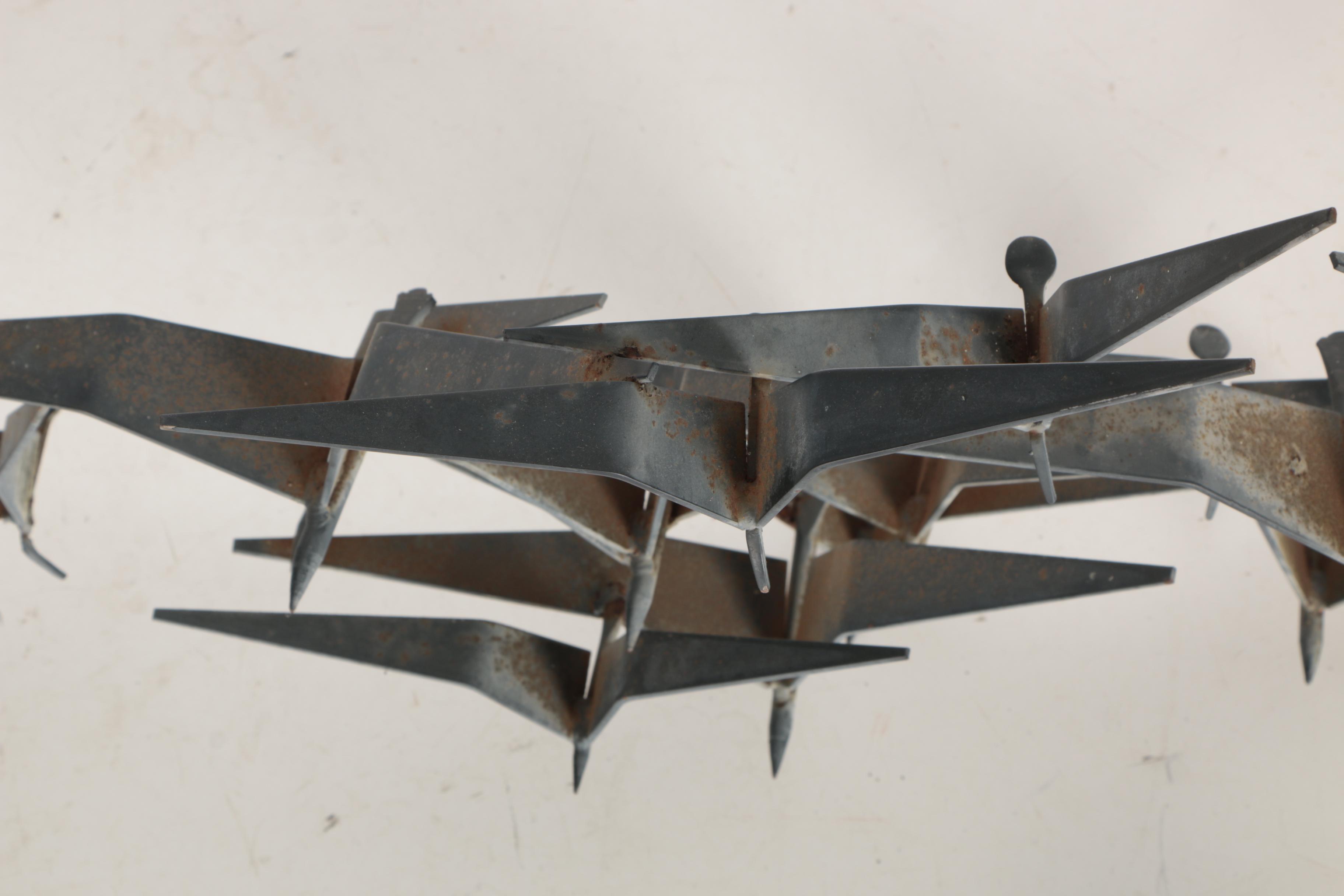Curtis Jeré "Birds in Flight" Metal Sculpture