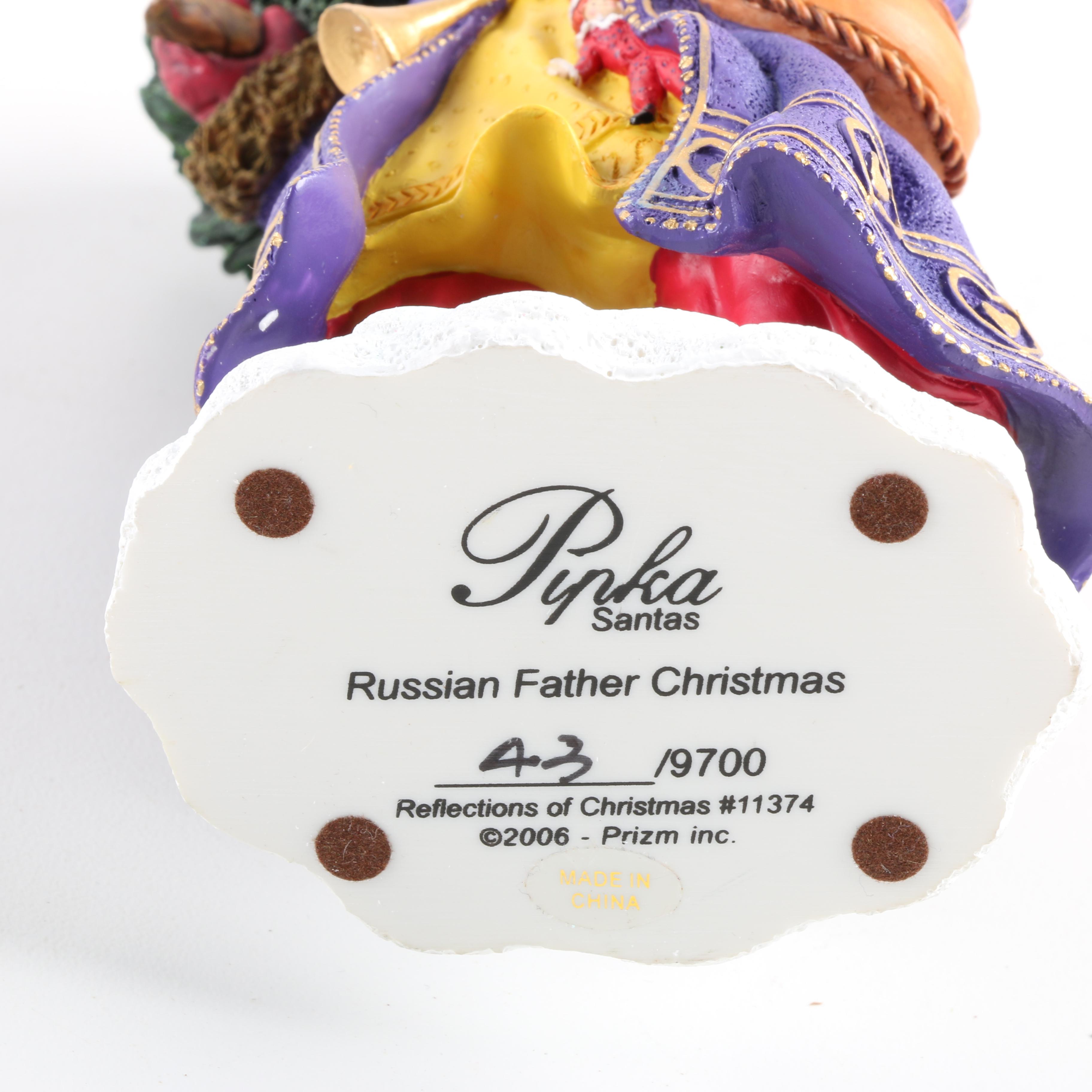 Limited Edition Pipka Santa Figurines
