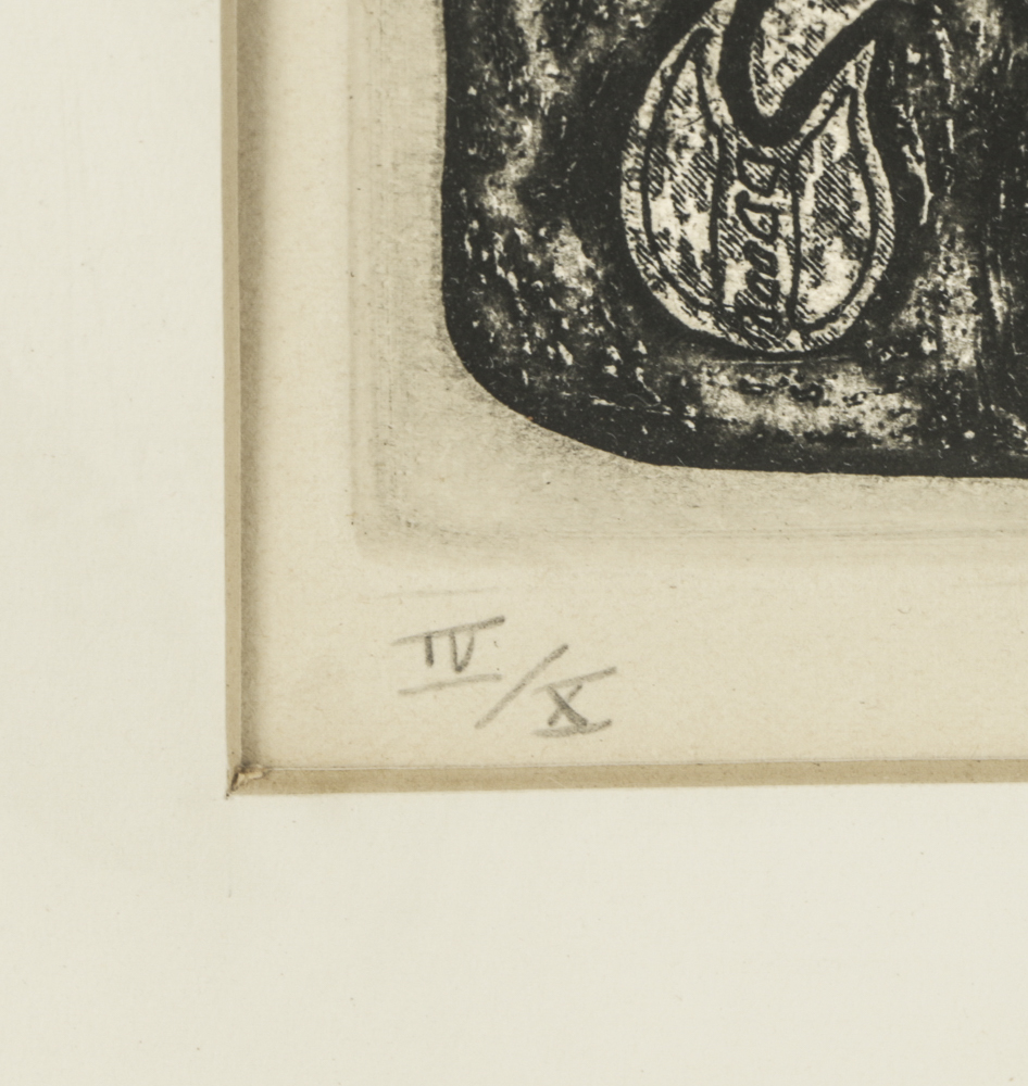 John Ihle Limited Edition Etching on Paper "Homenaje a Pancho de Orellana"