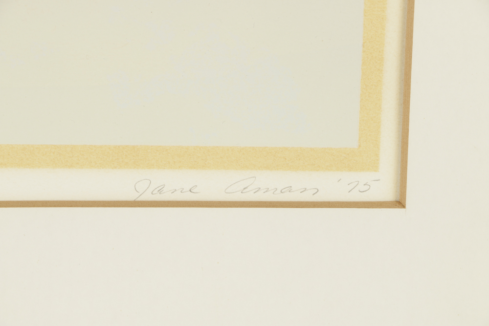 Jane Aman Limited Edition Serigraph on Paper