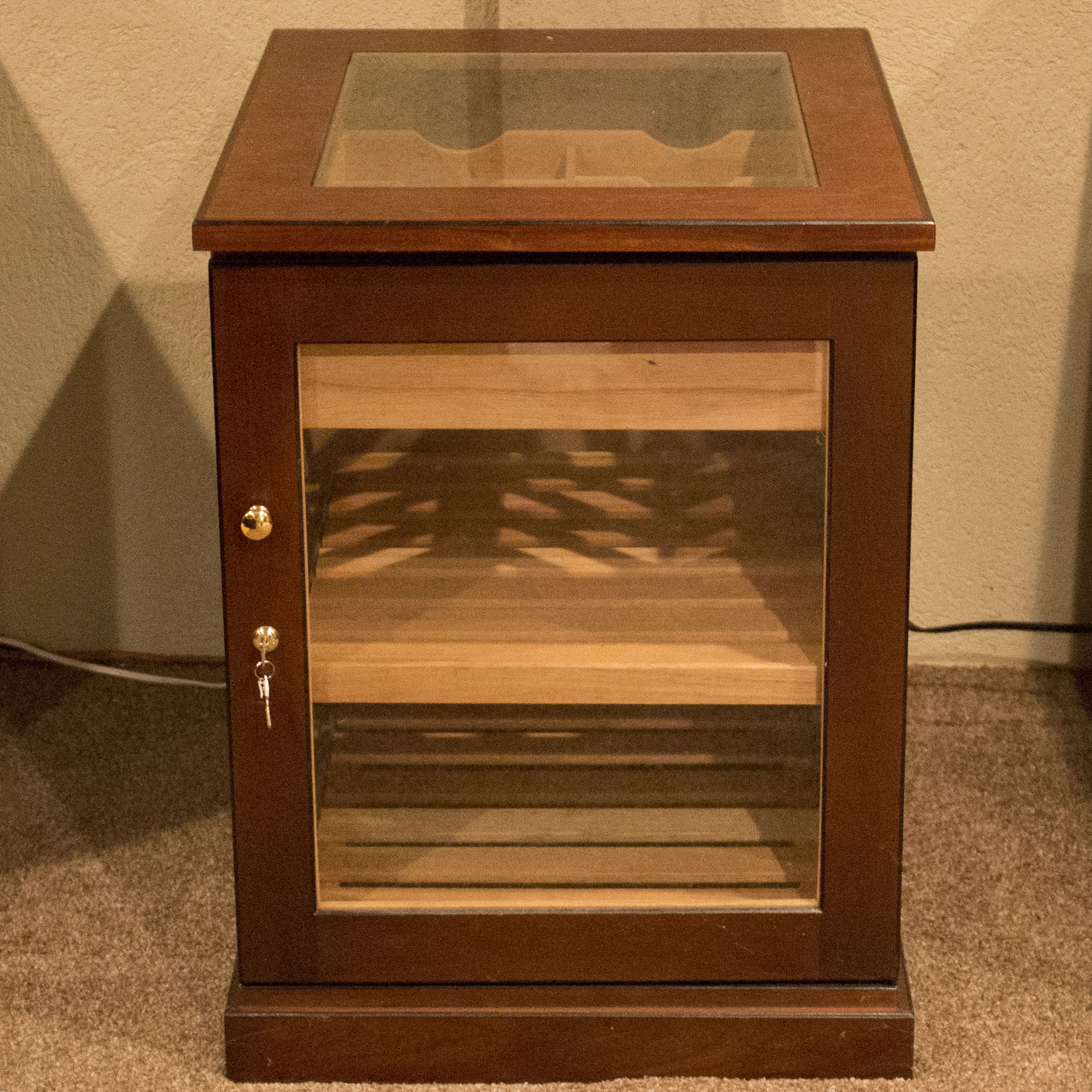 Humidor Storage Cabinet with Avallo Accumonitor