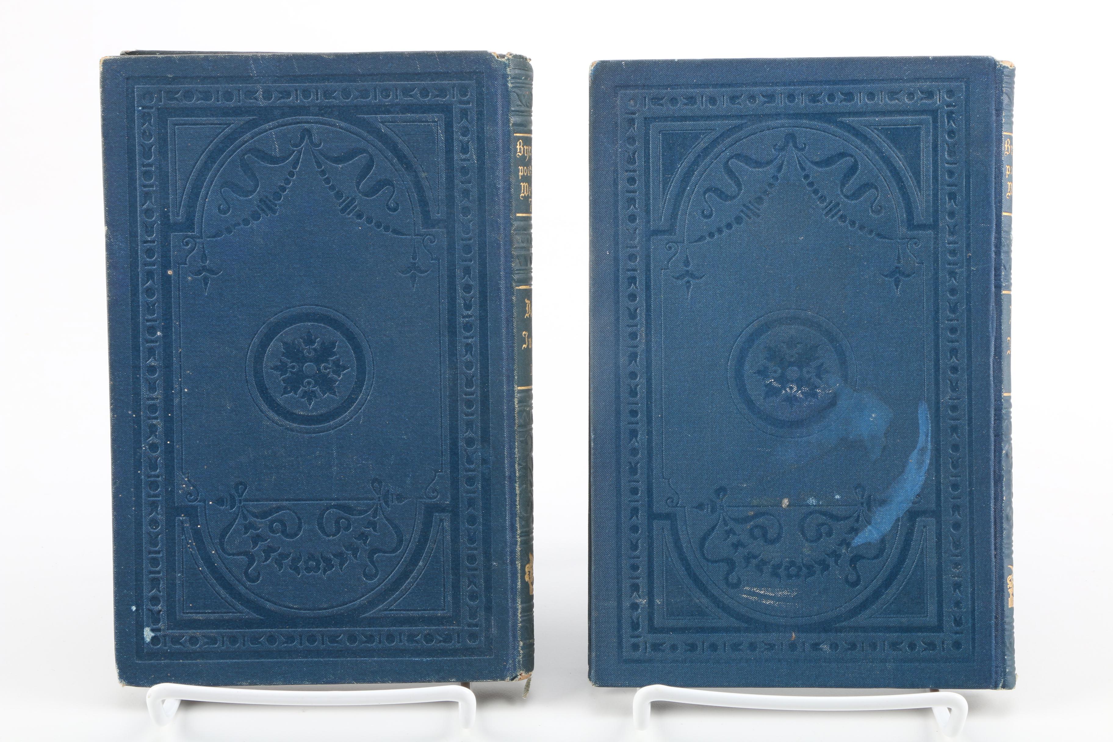 Antique Set of The Works of Lord Byron in German