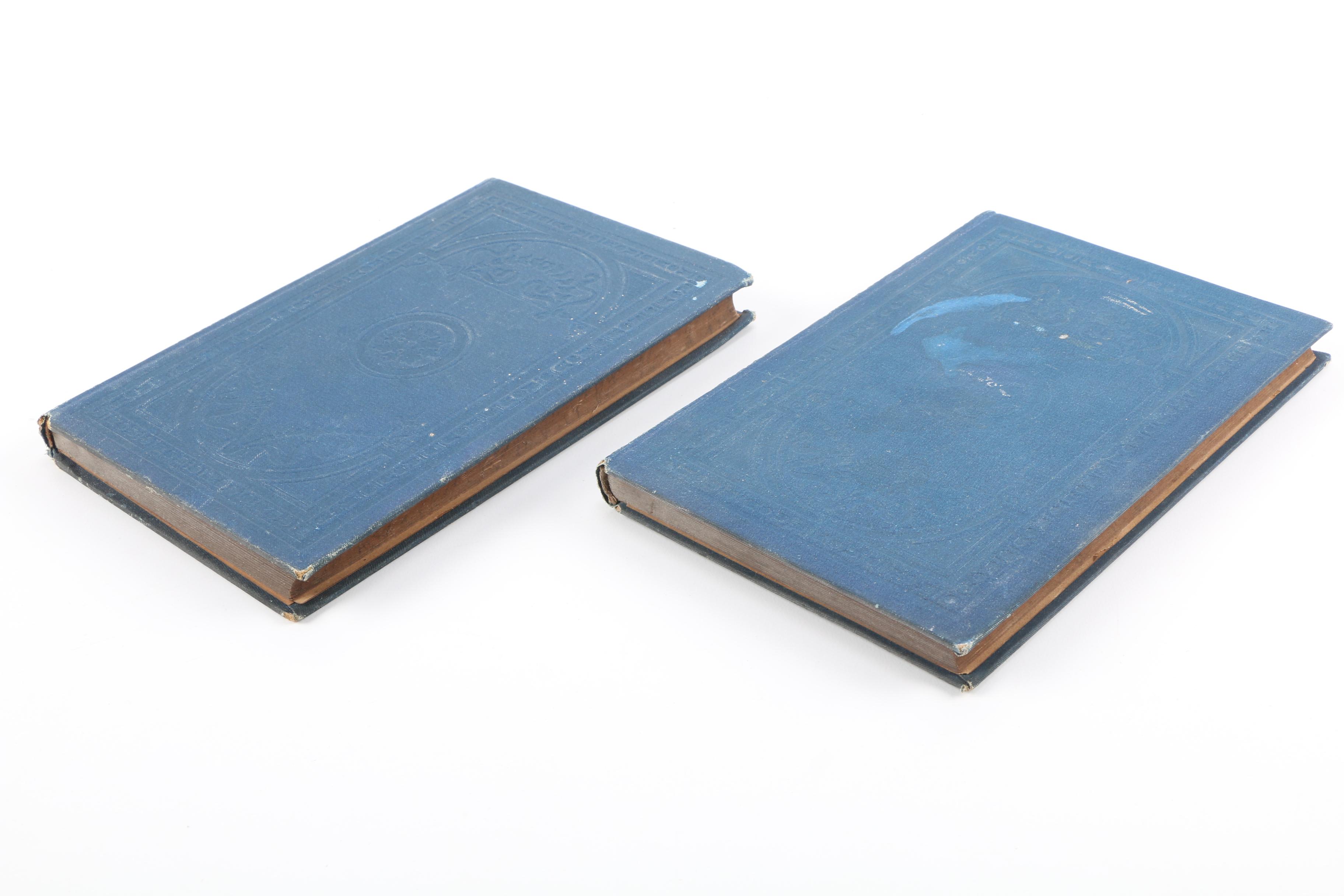 Antique Set of The Works of Lord Byron in German