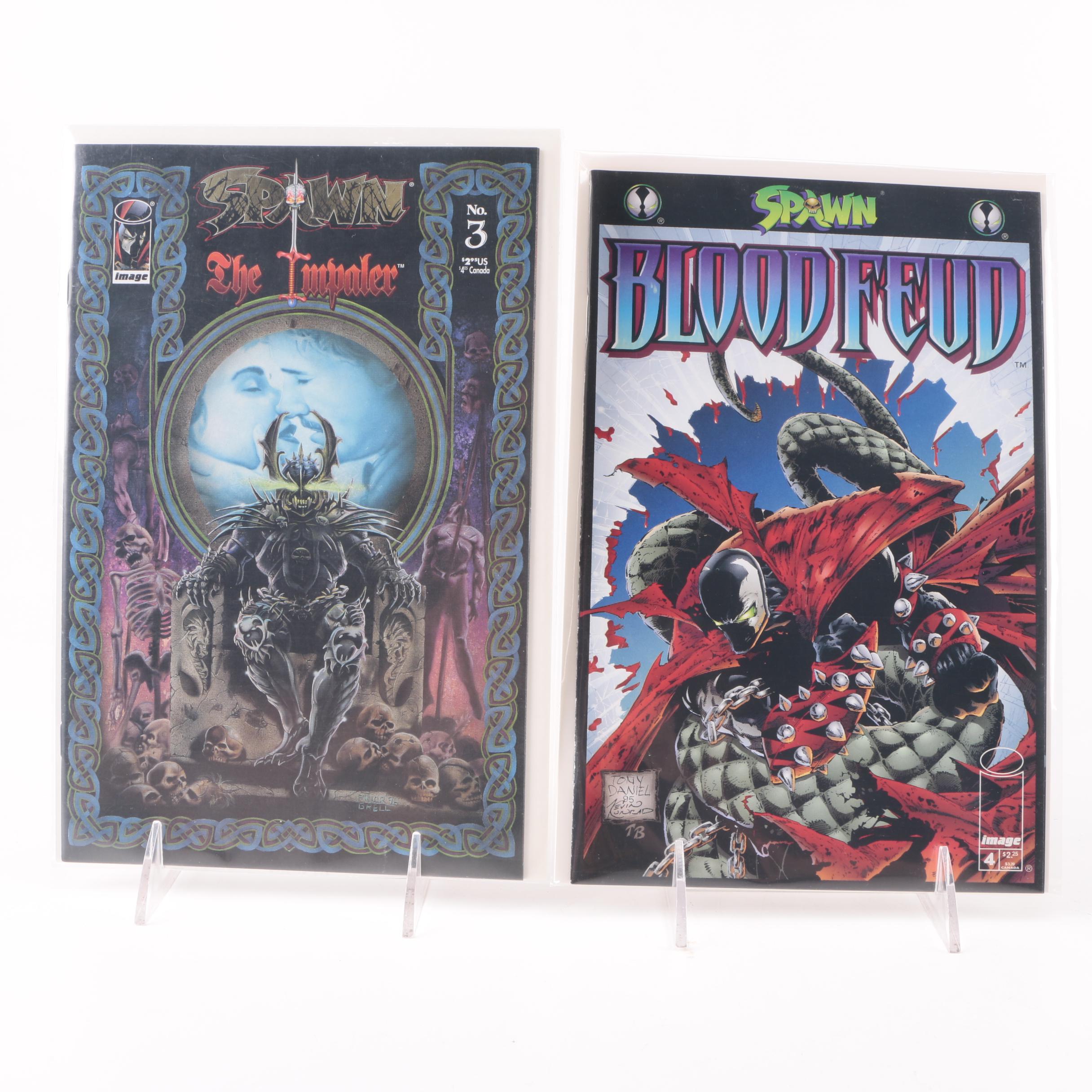 Assorted "Spawn" Comics Including Miniseries Issues