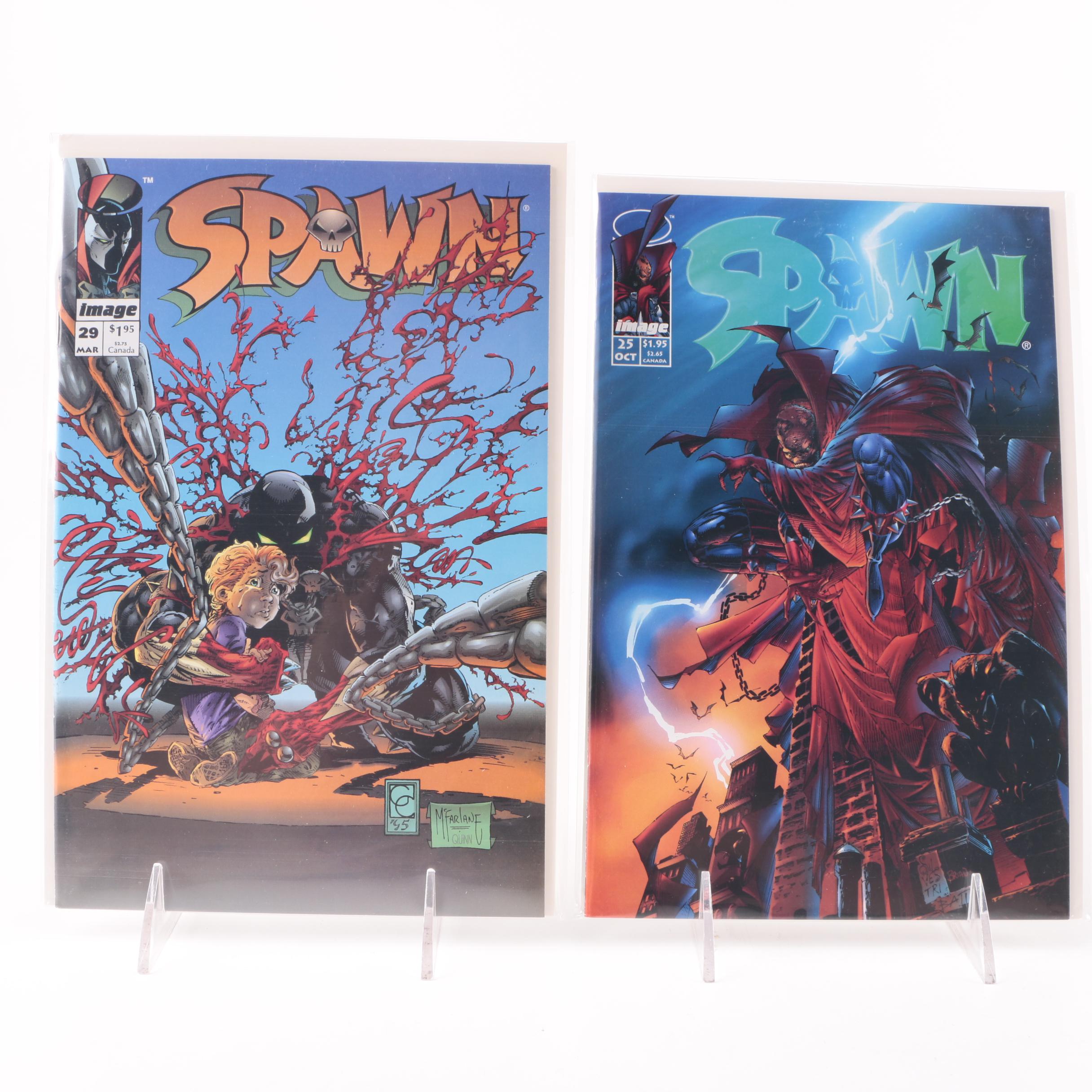 Assorted "Spawn" Comics Including Miniseries Issues