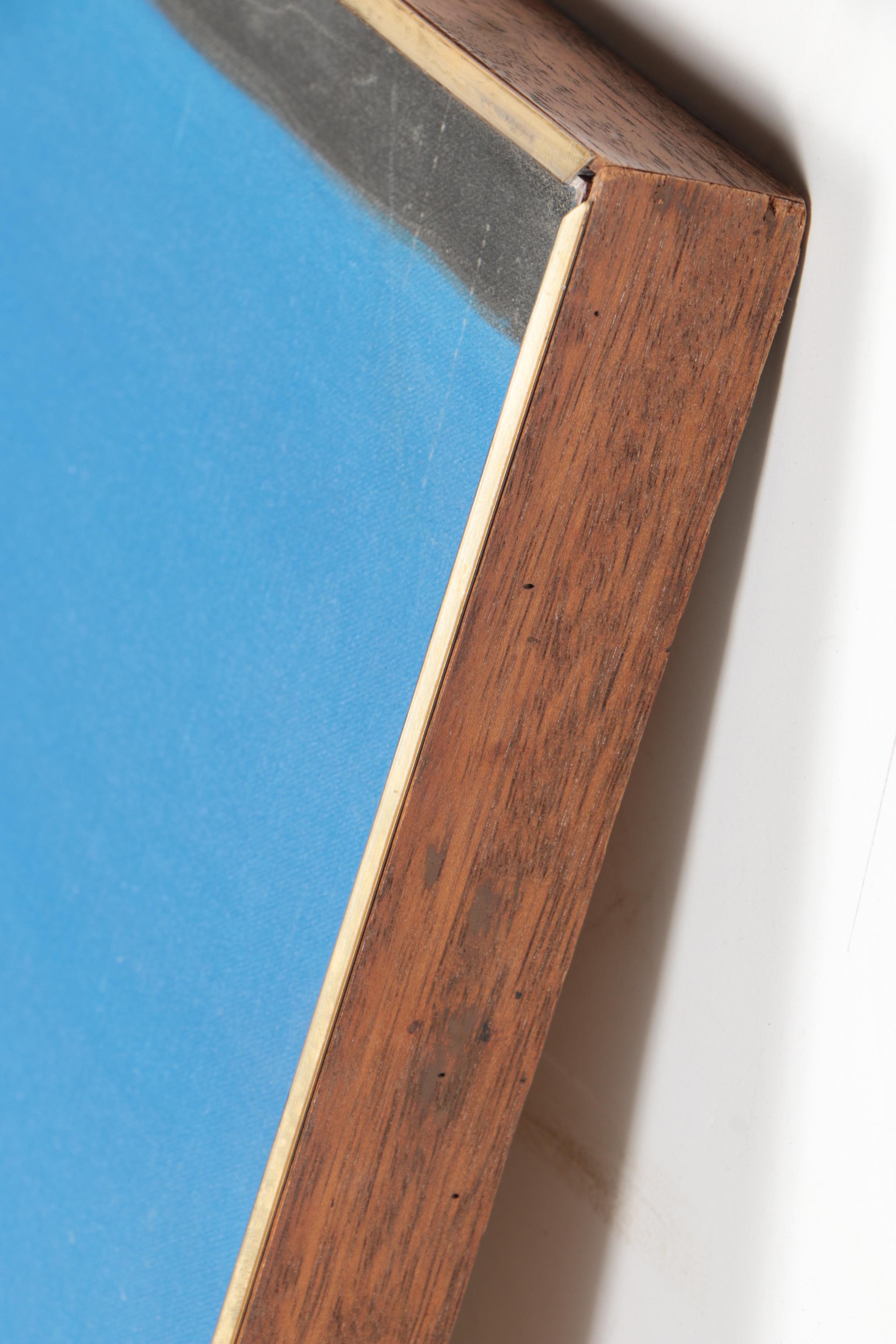 Joan Abelove Acrylic Painting on Canvas "Blinking Light"